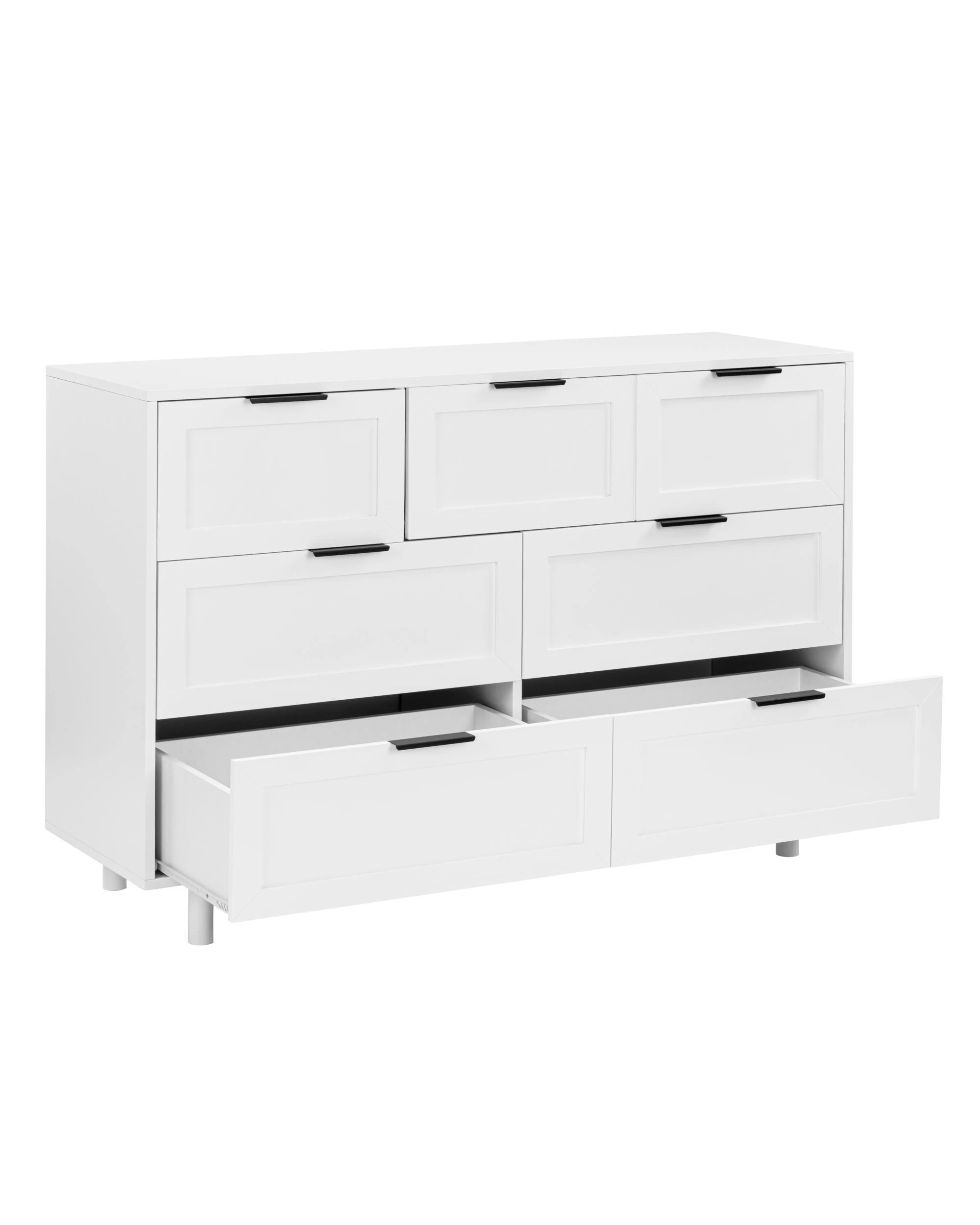 7 Kodu Tallboy Dresser Chest 7 Drawers - White, 7 of 10