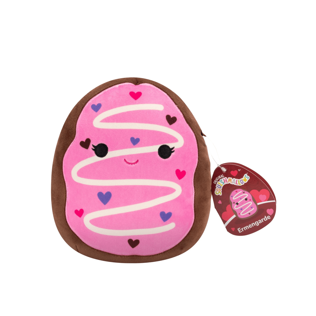 1 Jazwares Squishmallows Valentines Ermengarde the Donut 7.5 inch Plush - Multi, 1 of 5