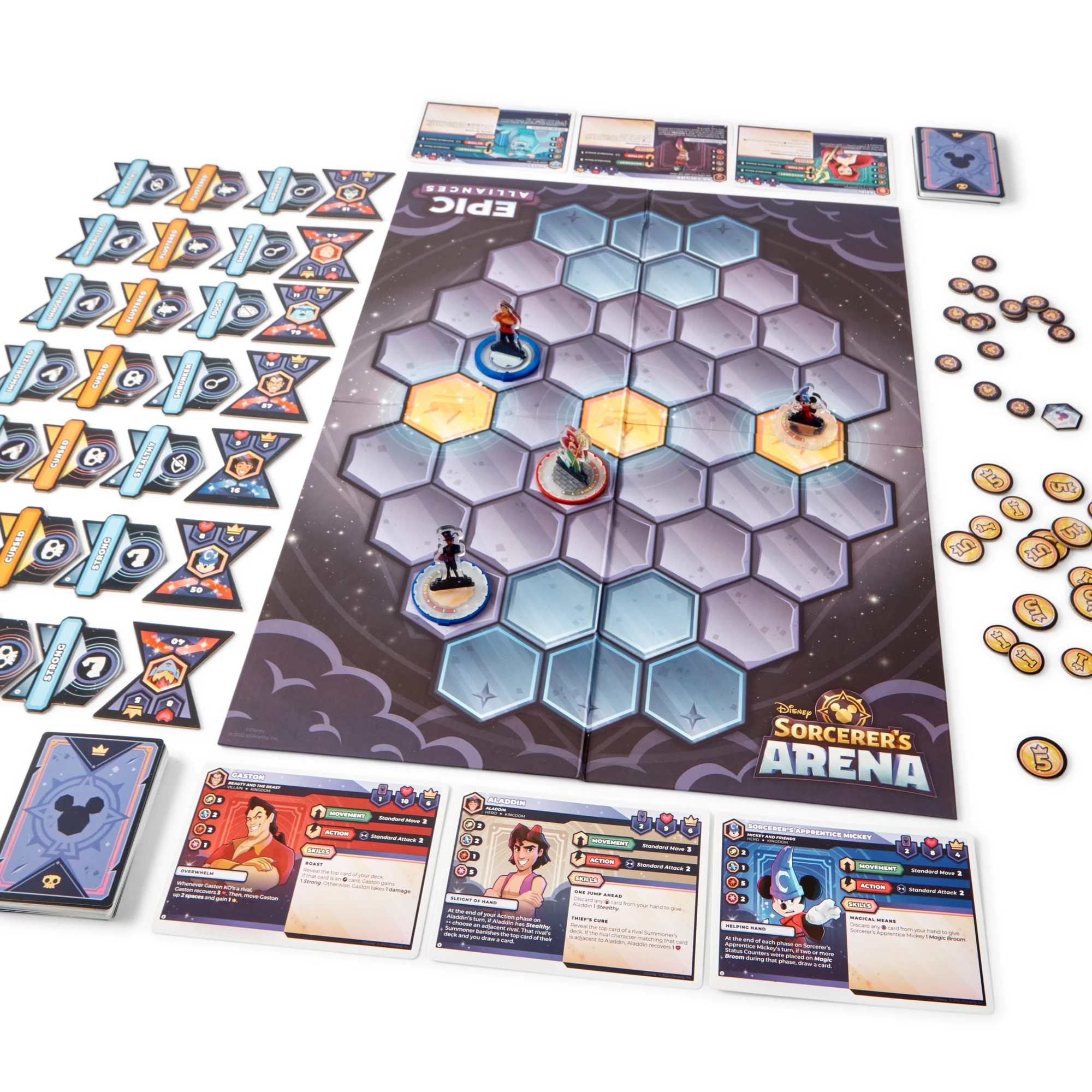 6 Disney Sorcerer's Arena Epic Alliances Core Set, 6 of 7