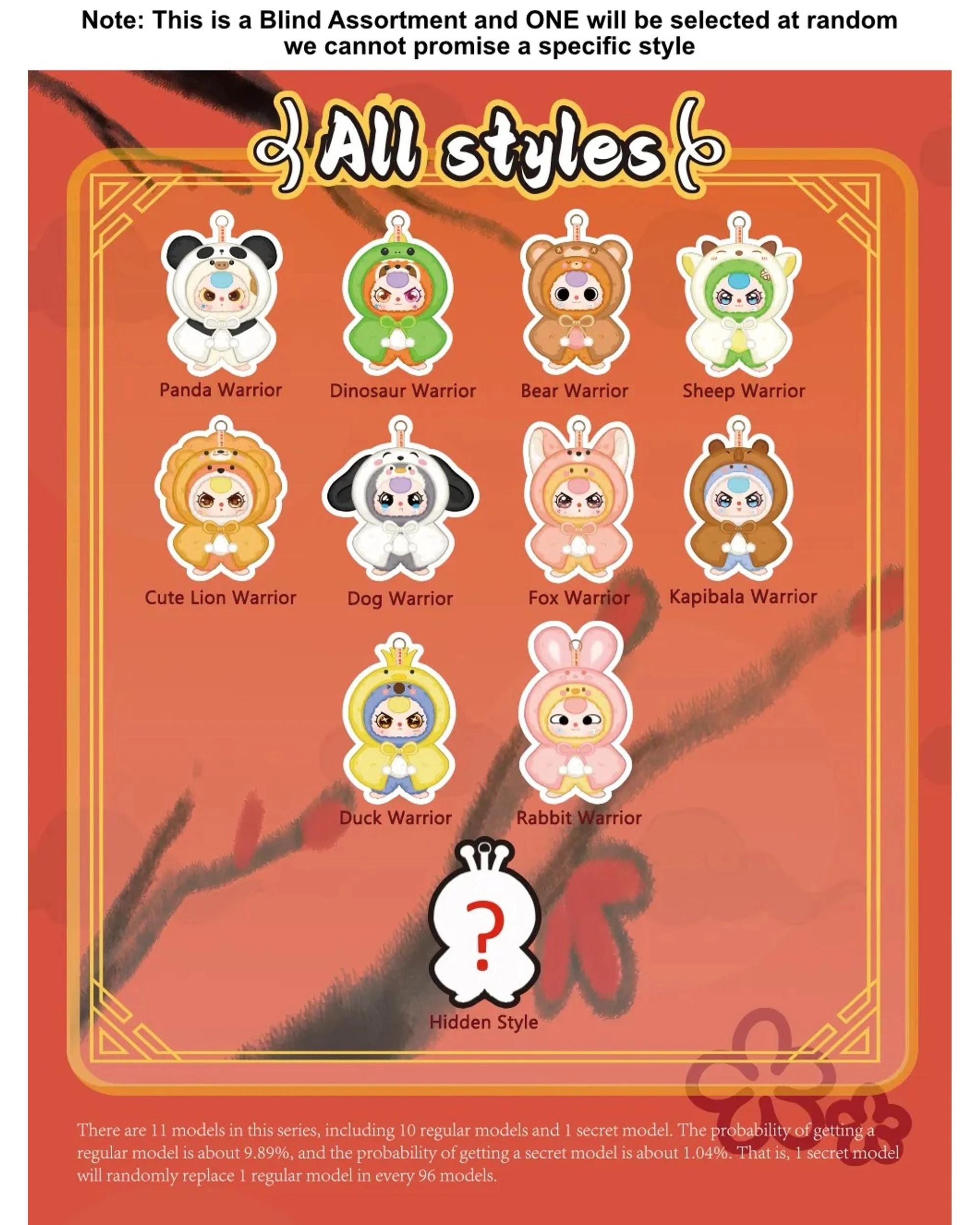 2 Baby Three: I'm Not A Warrior Plush Blind Box, 2 of 10