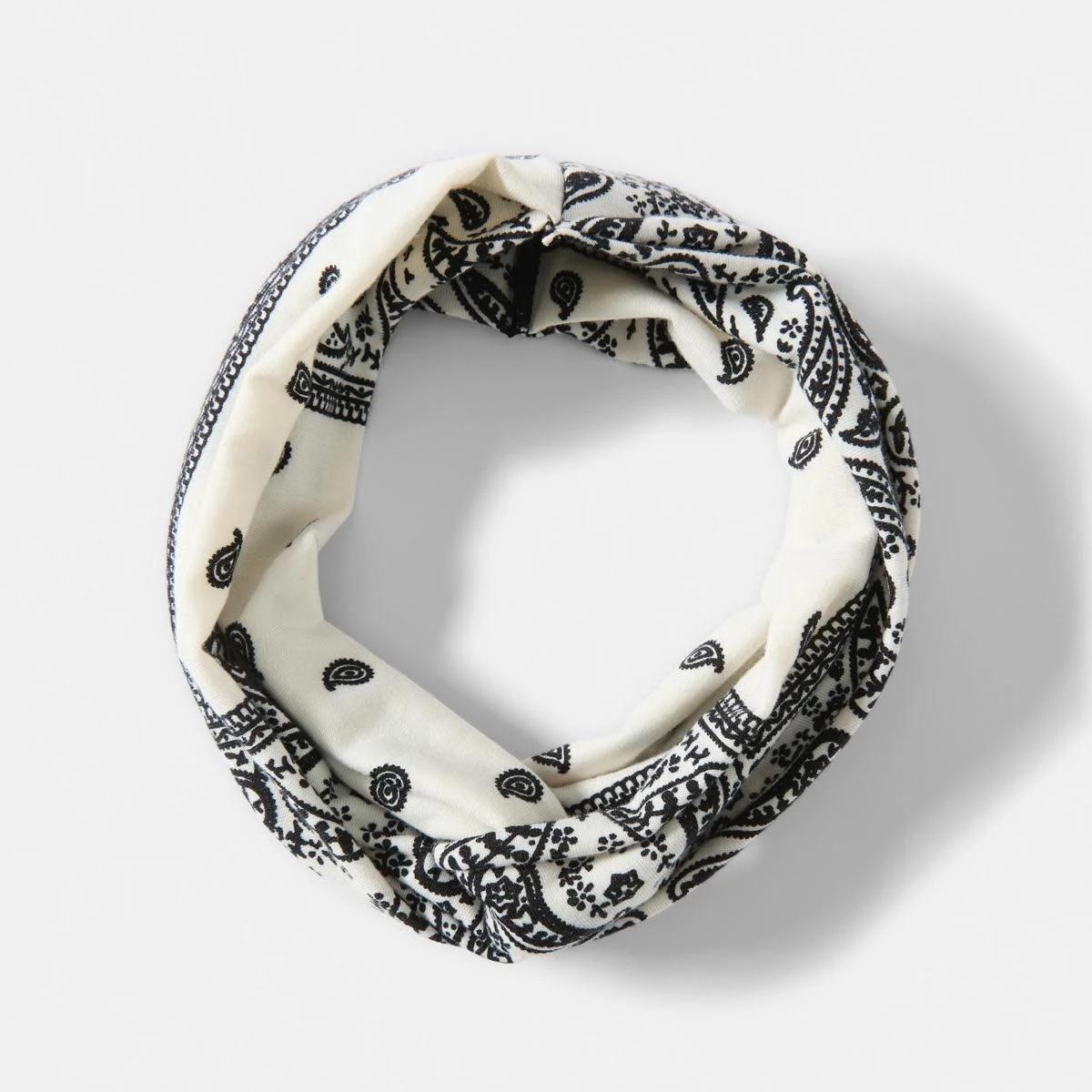 1 Stretch Bandana Headband WHITE, 1 of 4