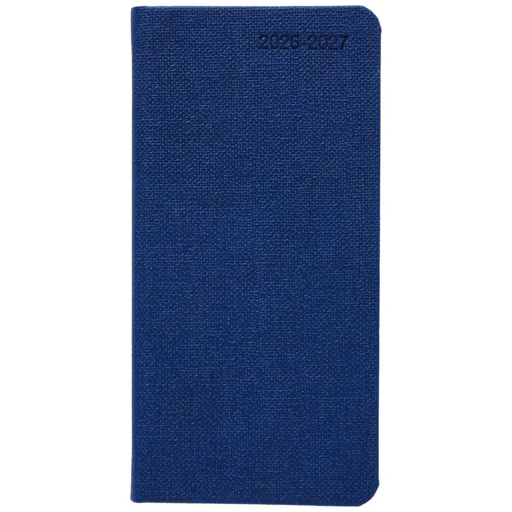 2 J.Burrows Slim Week to View Textured FY26/27 Diary Navy, 2 of 6