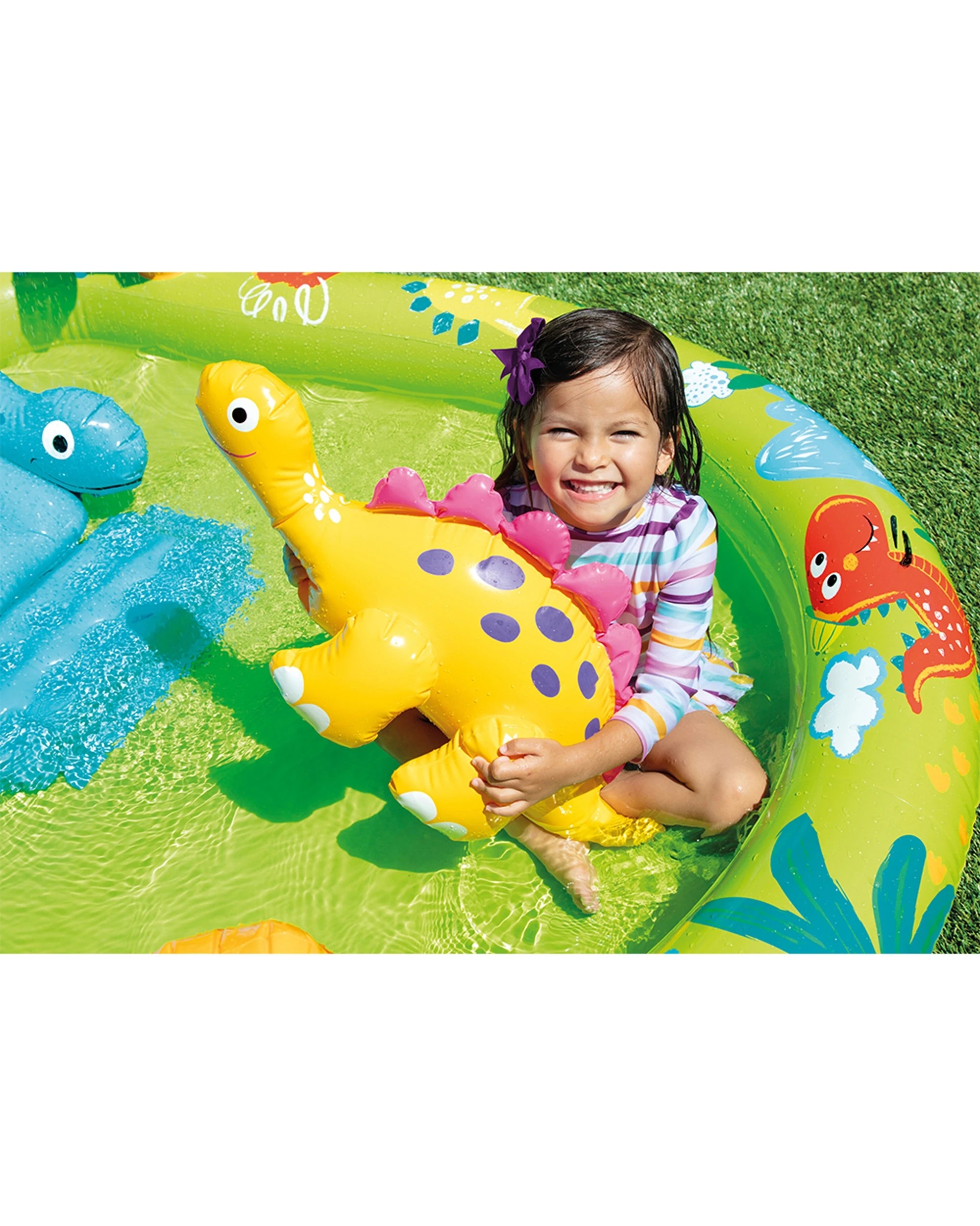 3 Intex Inflatable Little Dino Kids Play Center - Multi, 3 of 7