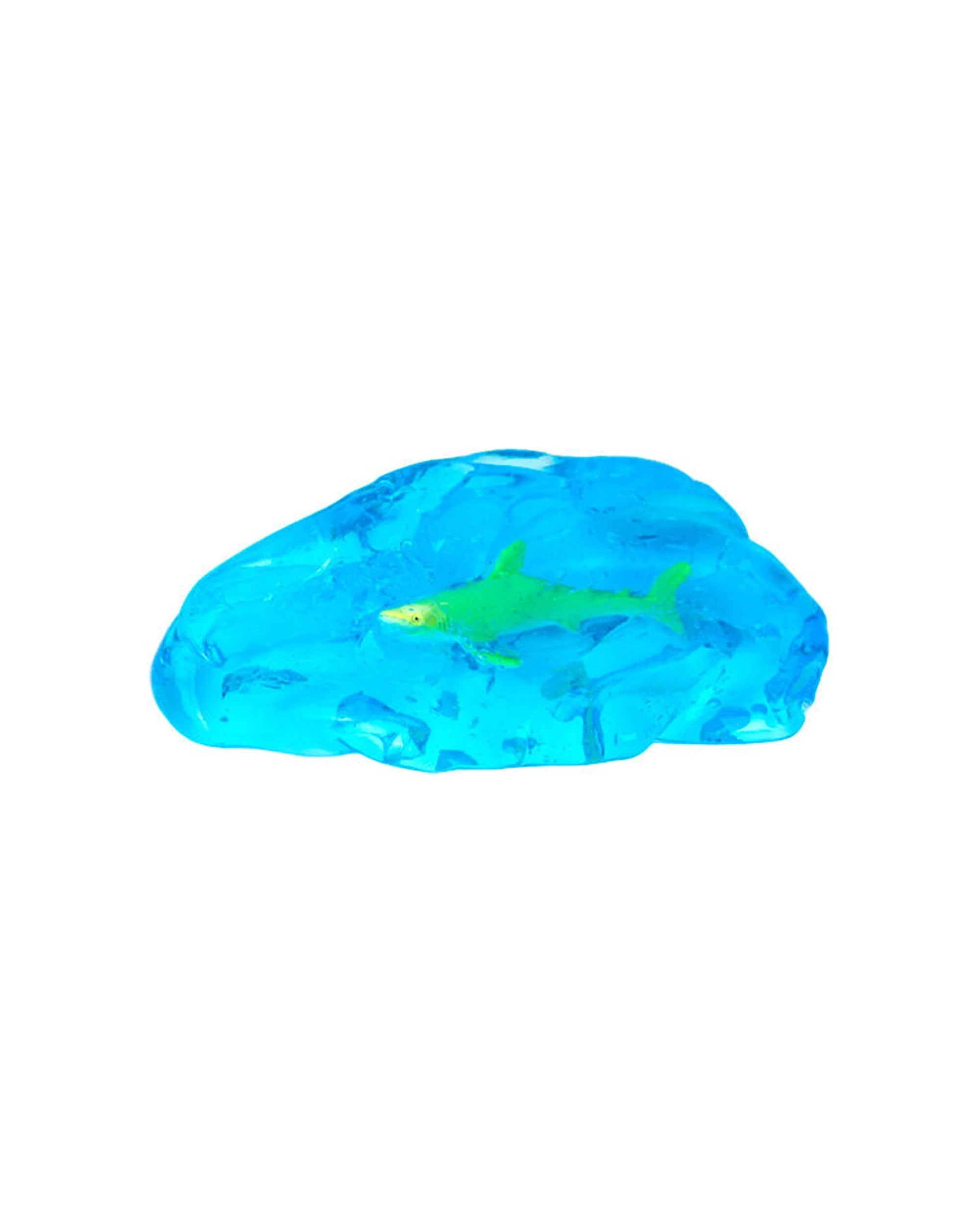 4 MDI 4PK SharkBay Surprise Shark Putty Slime Jar Kid's Sensory Toy 5.9x5.9x7.6cm - Assorted, 4 of 4