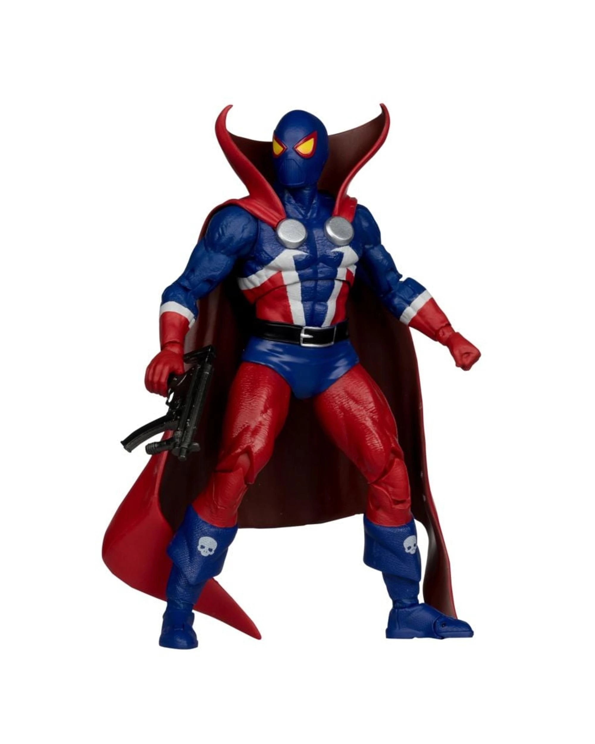 4 McFarlane Digital Spawn 1977 Spawn Red Platinum 7 inch Action Figure with Comic, 4 of 8