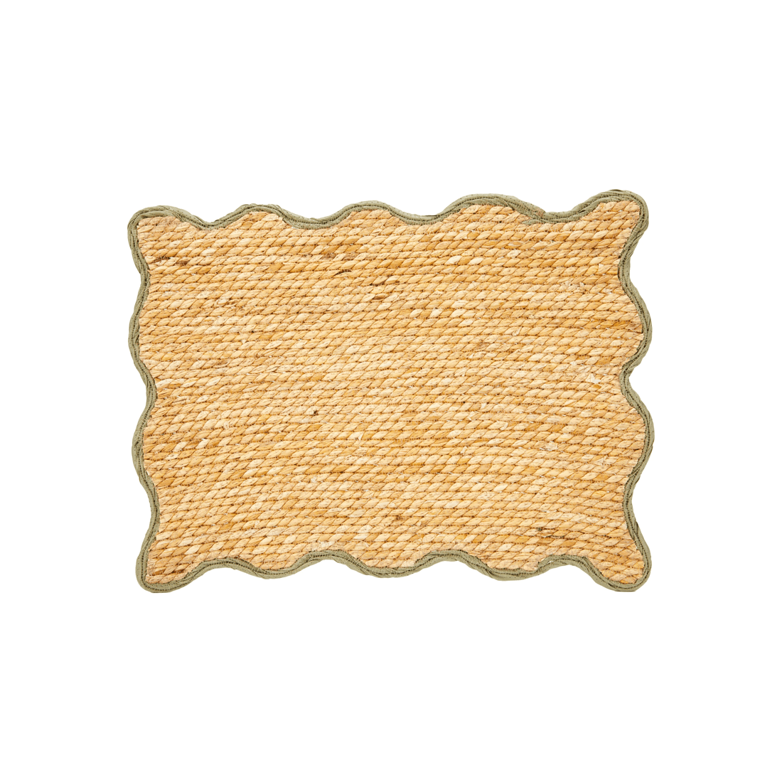 1 Rattan Look Placemat, 1 of 3