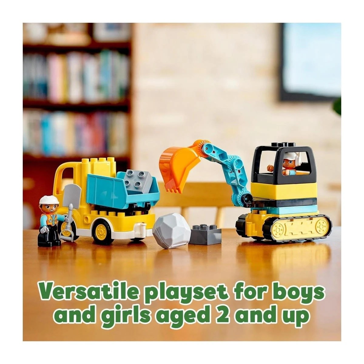 4 LEGO DUPLO Town Truck & Tracked Excavator 10931, 4 of 11