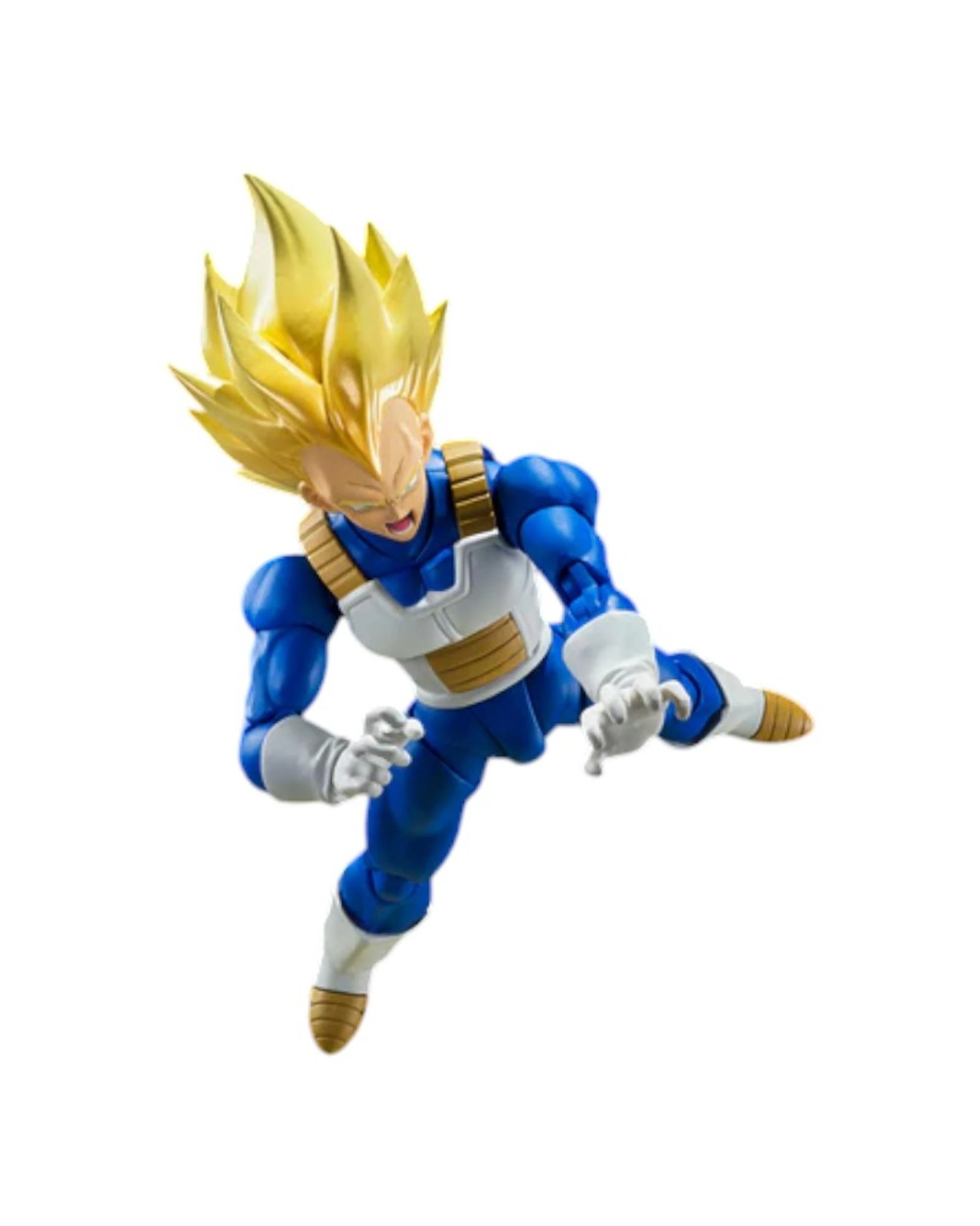 6 Dragon Ball S.HFiguarts Super Saiyan Vegeta Awakening Super Saiyan Blood Figure, 6 of 6