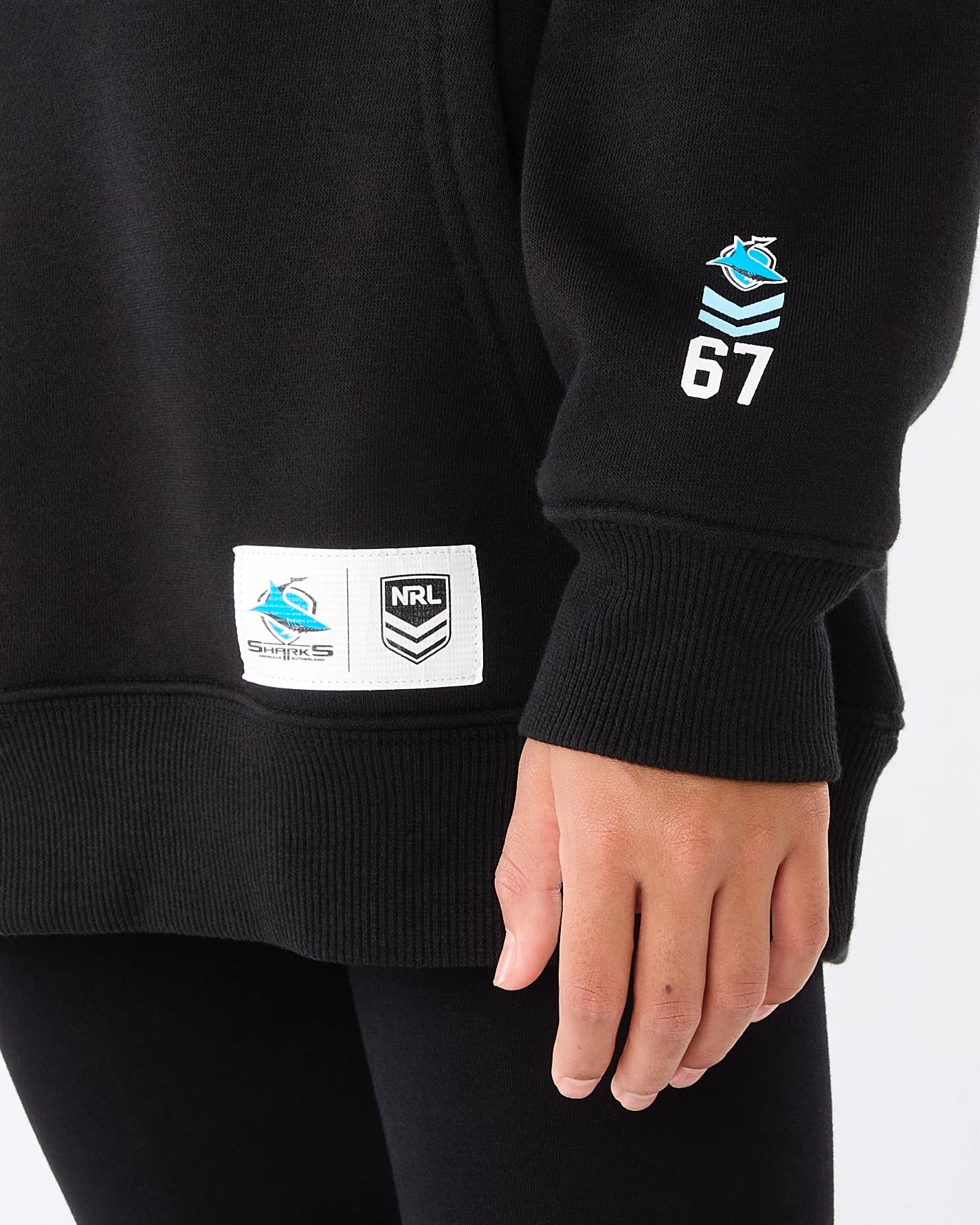 4 NRL Kids Hoodie Sharks, 4 of 8