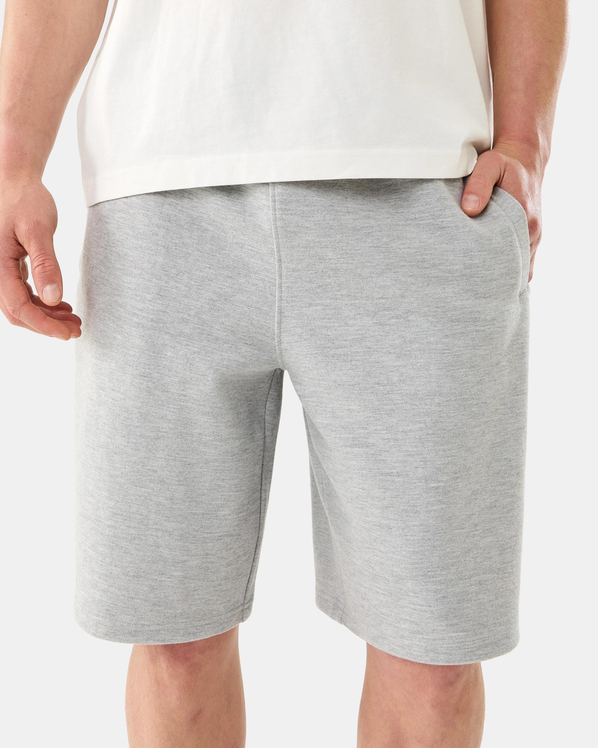 1 Baggy Interlock Shorts Grey Marle, 1 of 7