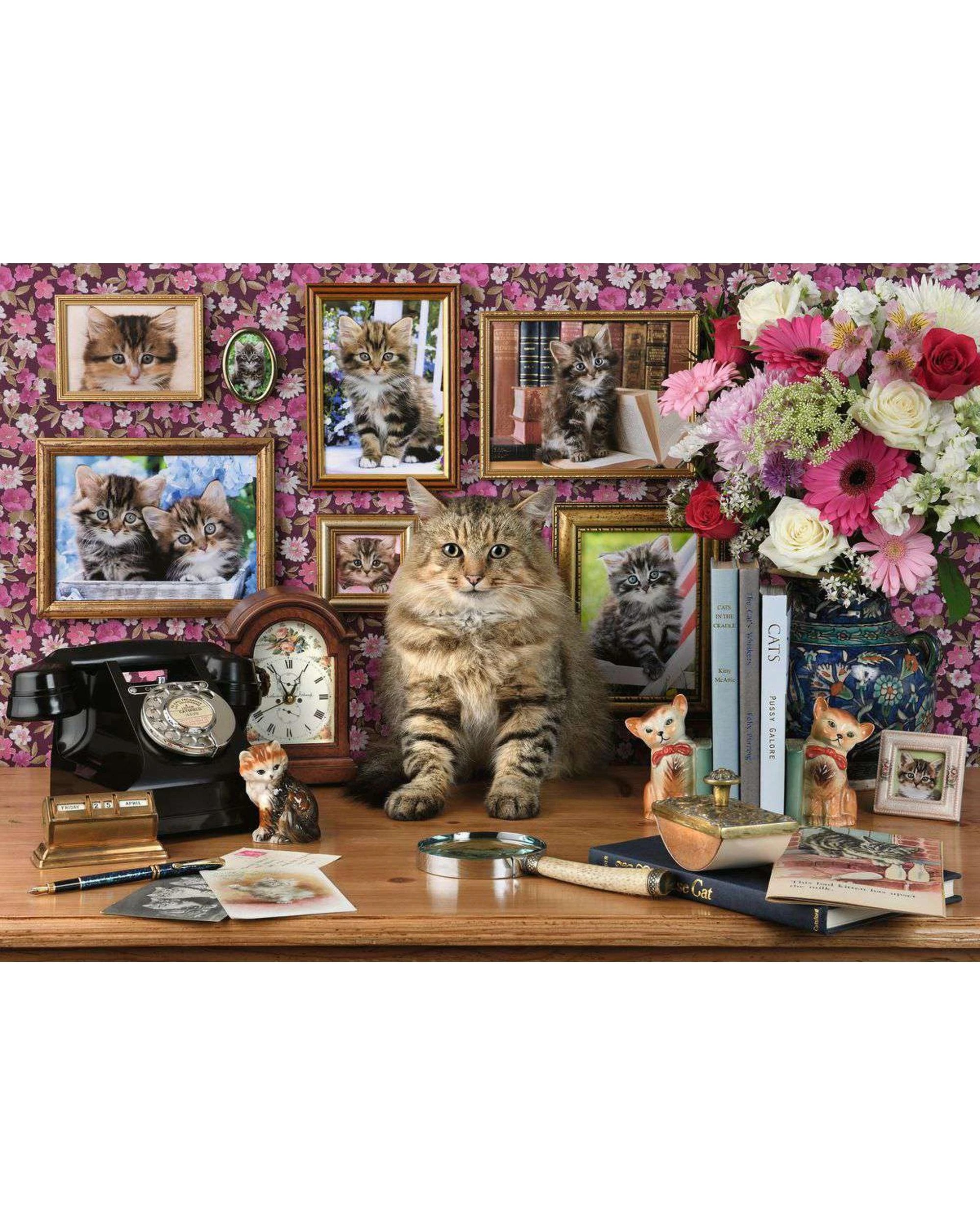 2 Ravensburger My Cute Kitty 1000 Piece Jigsaw Puzzle, 2 of 2