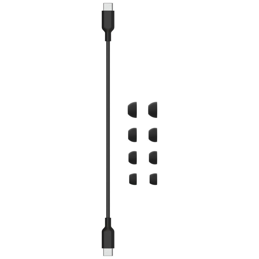 6 Beats Studio Buds + TW Noise Cancelling Earbuds Black/Gold, 6 of 6
