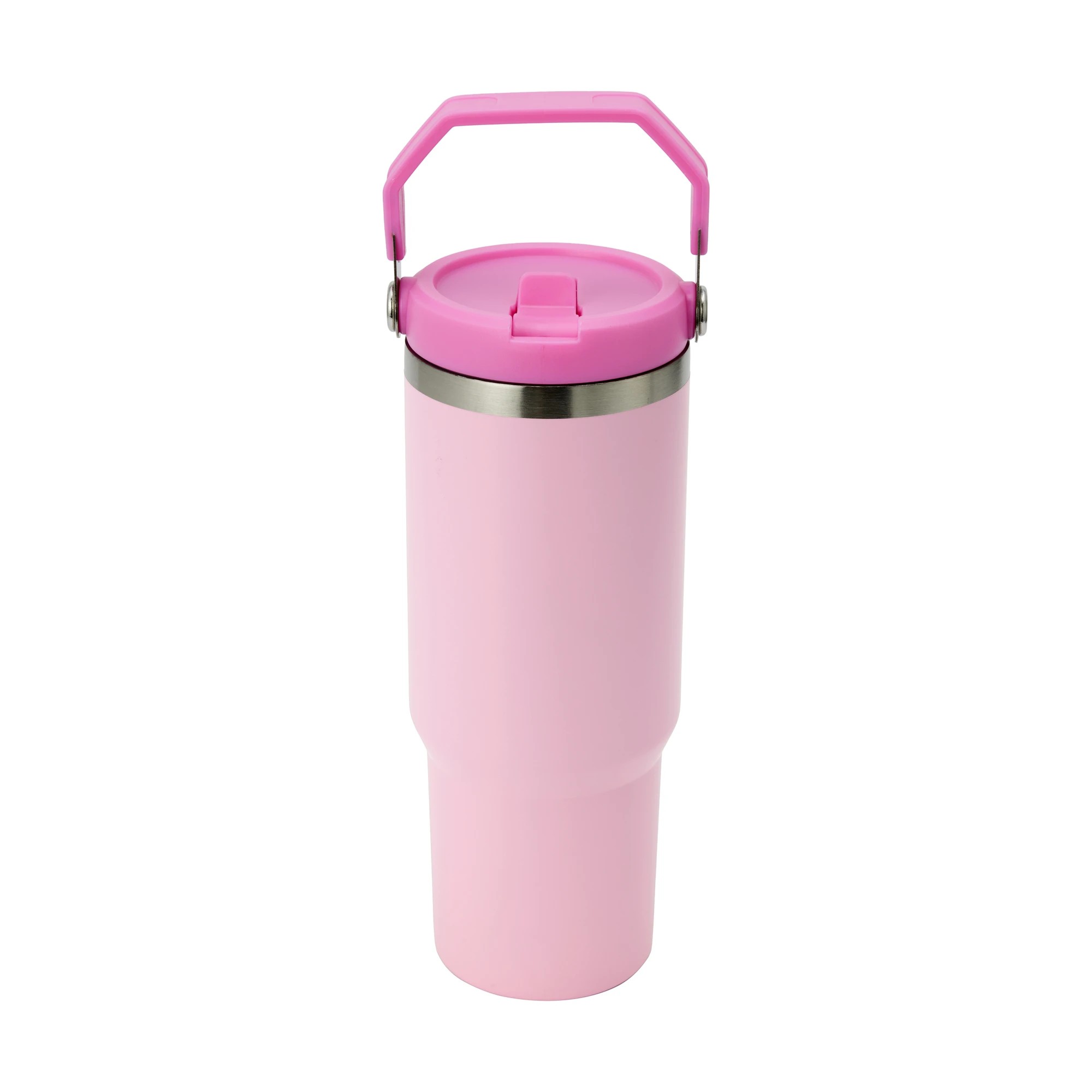 2 840ml Pink Tumbler with Top Handle, 2 of 9