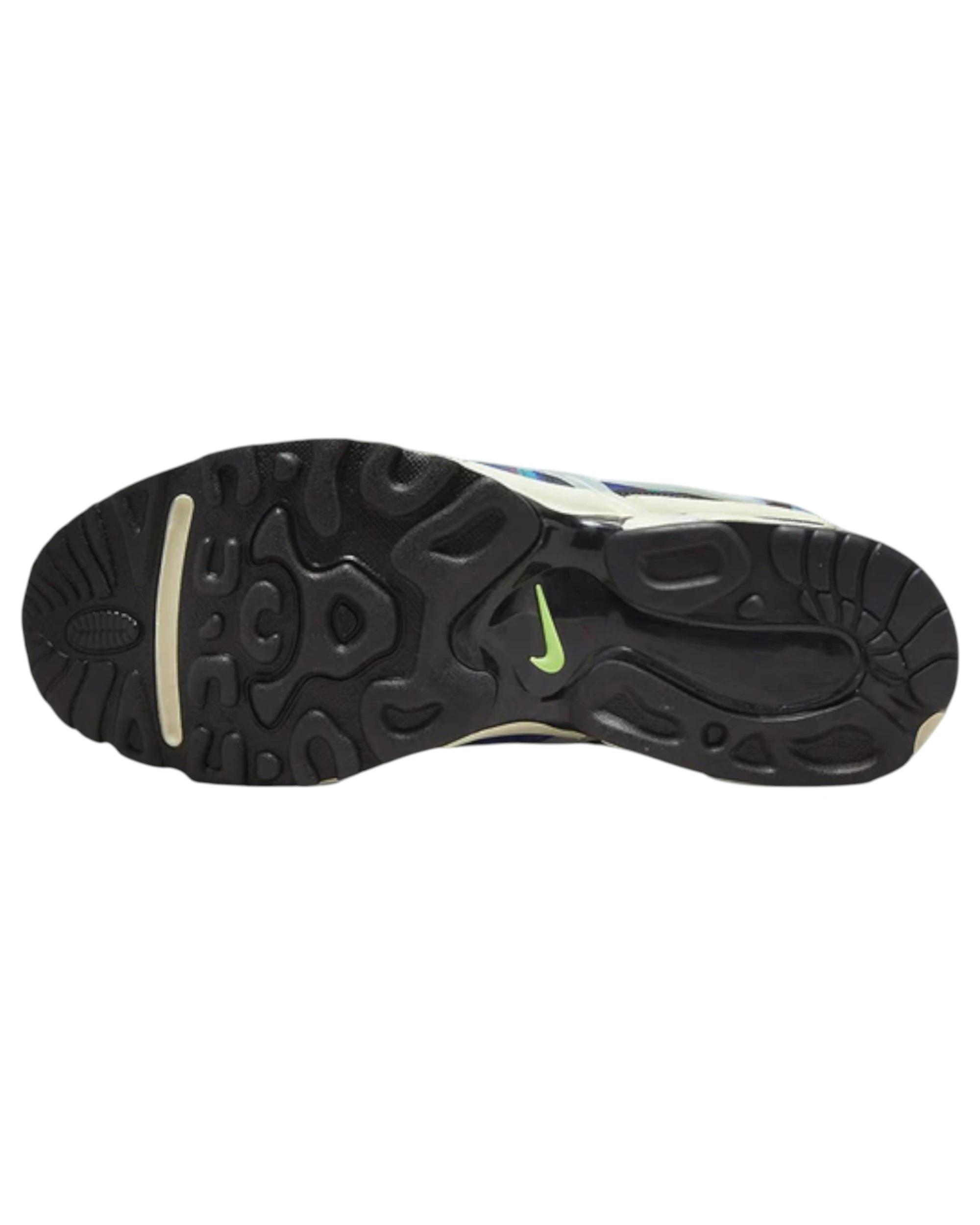 5 Nike Mens Air Kukini Game Pixel Black/ Blue Multicoloured Shoes PIXEL BLACK/ BLUE, 5 of 6