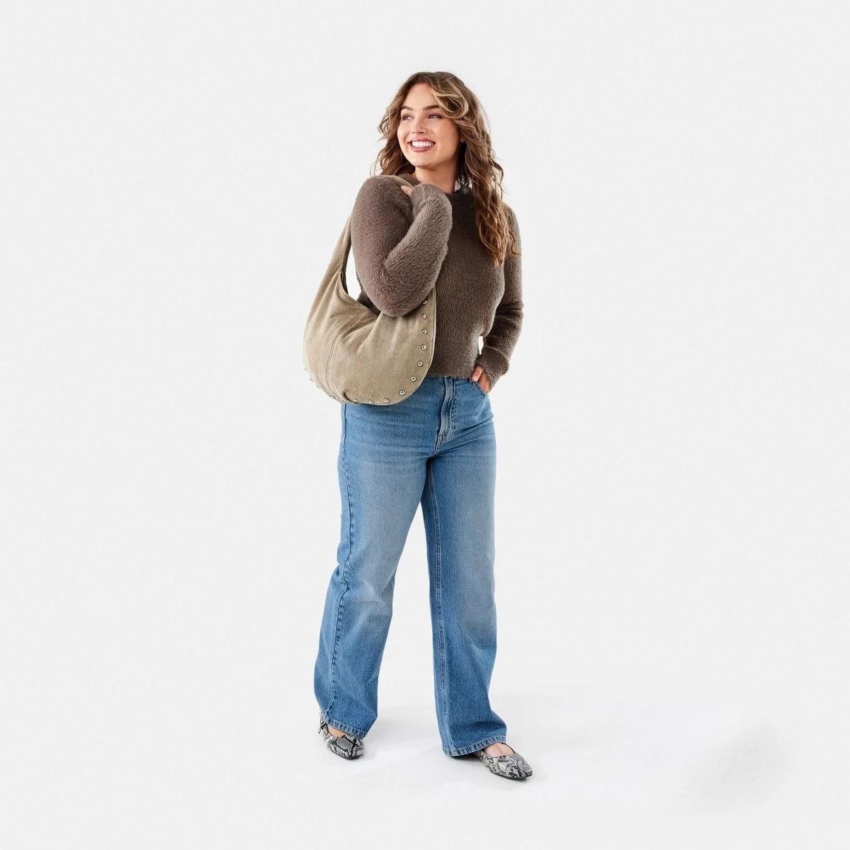 6 Shoulder Bag Sandy Bone, 6 of 10