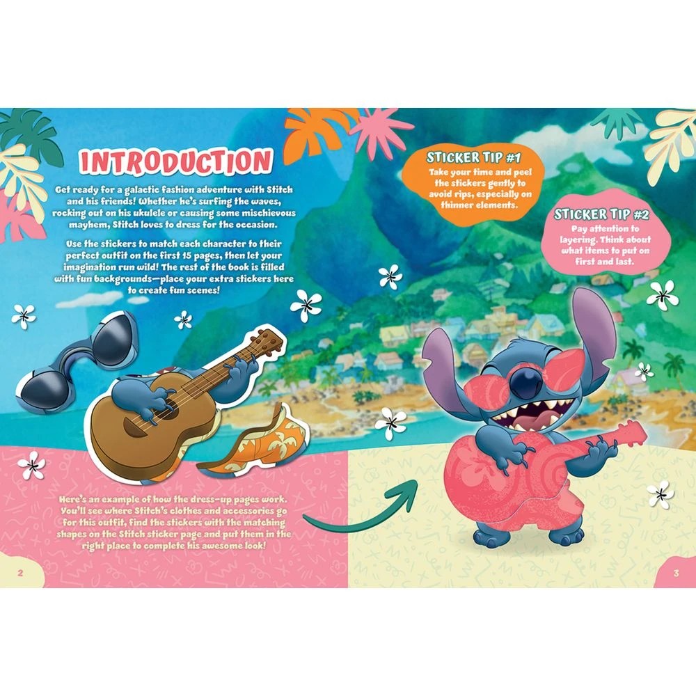 2 Scholastic Sticker Dressing Book Stitch, 2 of 4