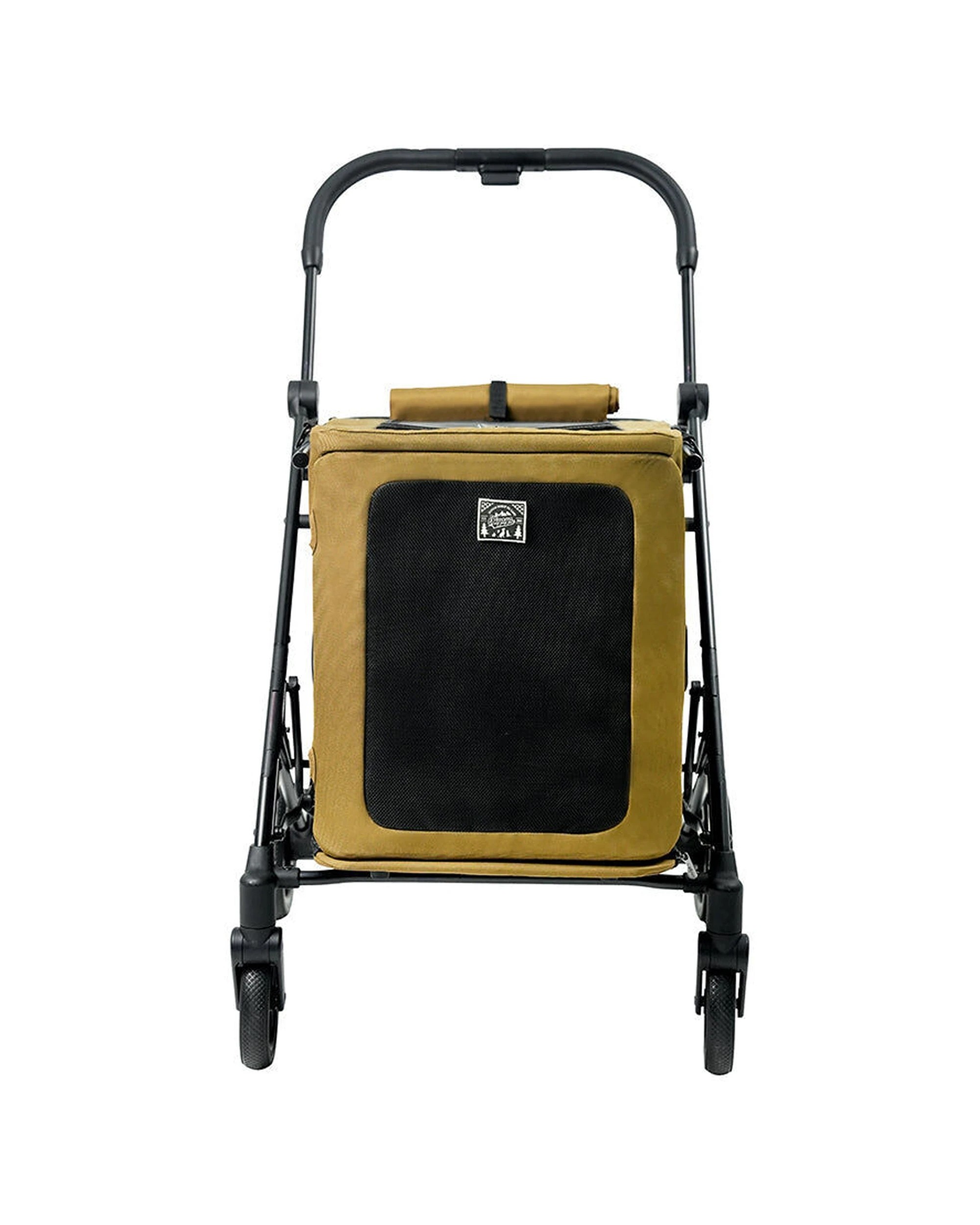 2 Ibiyaya Bigbuddy Folding Pet Stroller Crate Carrier Combo For Large Dogs - Beige, 2 of 9