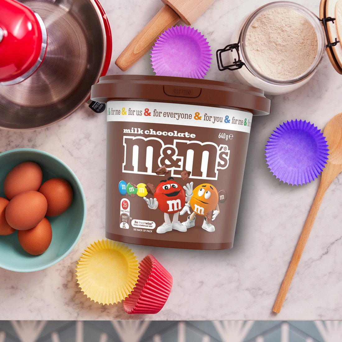 5 M&M's Party Bucket 640g, 5 of 6