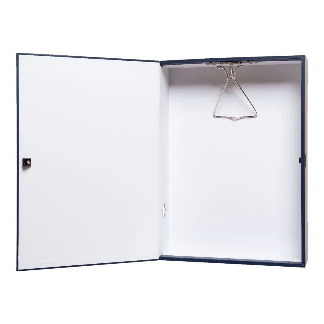 3 J.Burrows Foolscap Box File Navy, 3 of 4