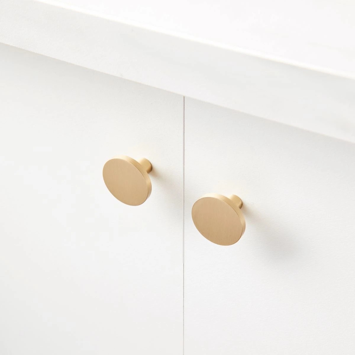 1 2 Pack Brushed Brass Handles, 1 of 11