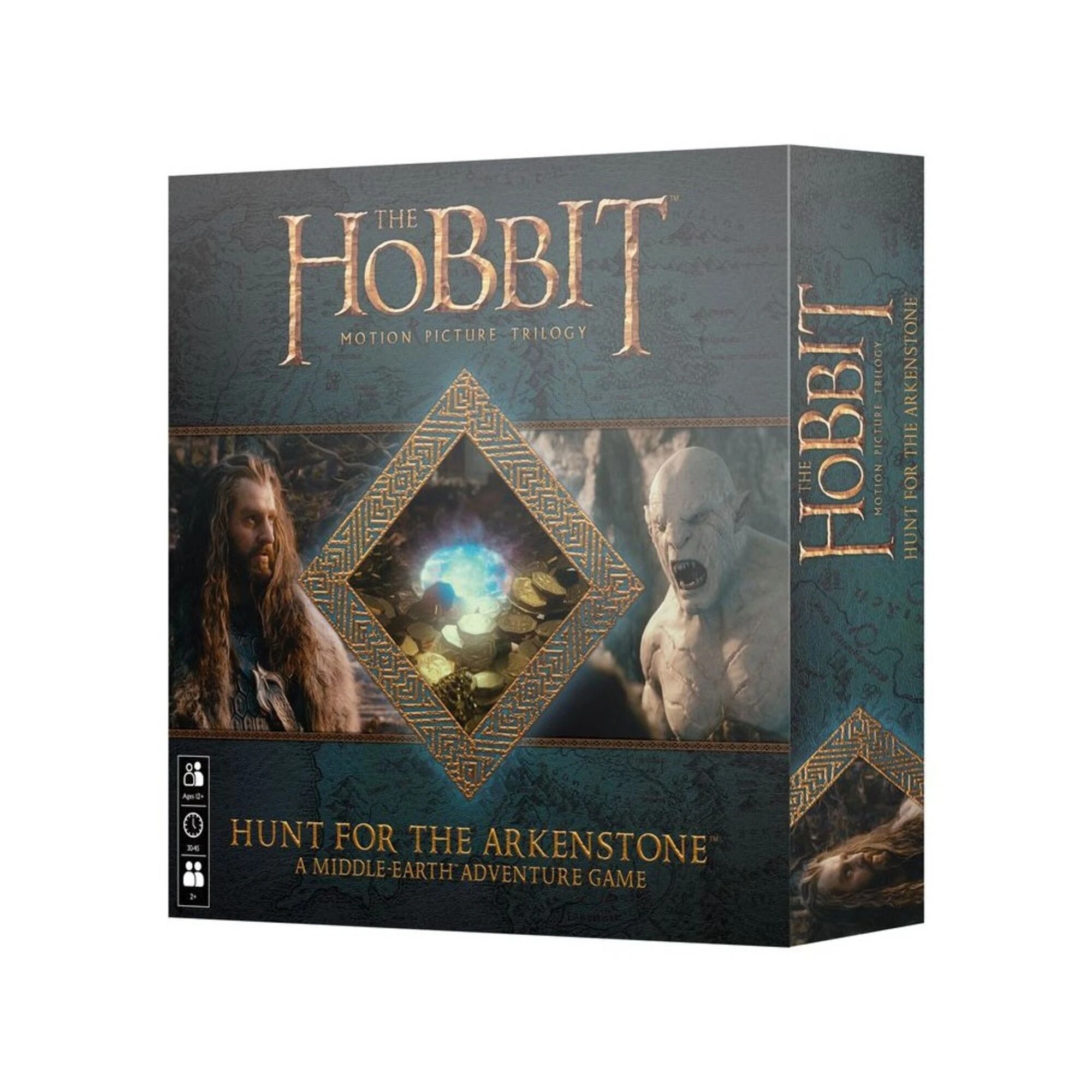 1 The Hobbit: Hunt for the Arkenstone Board Game, 1 of 5