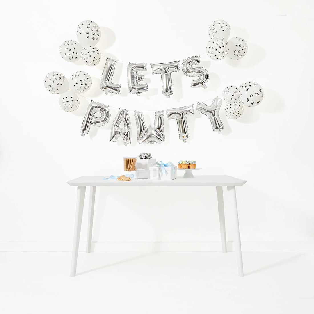 1 21 Piece Let's Pawty Decoration Pack, 1 of 8