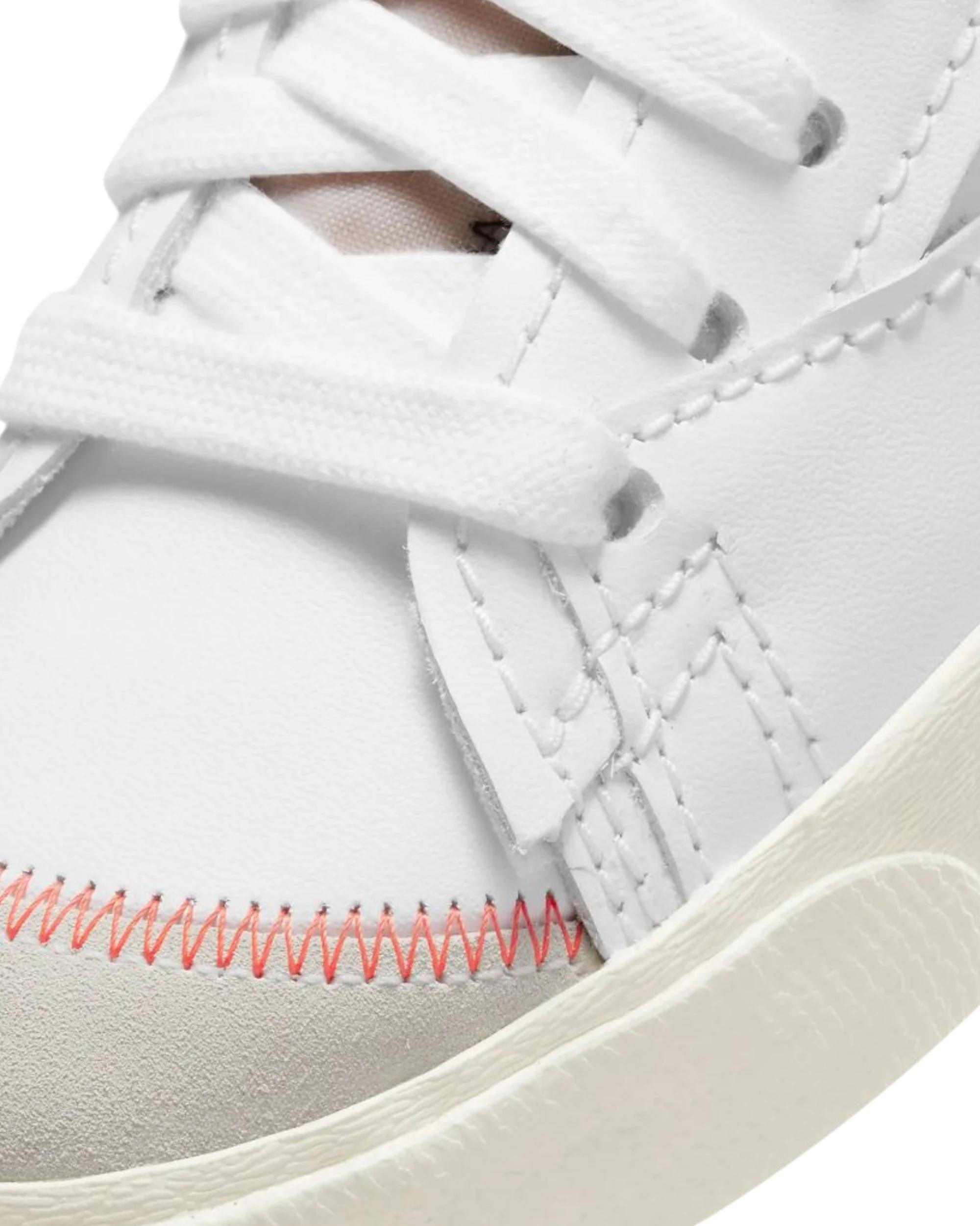 5 Nike Mens Blazer Mid 77 Jumbo White/ Black Athletic Shoes WHITE/BLACK, 5 of 9