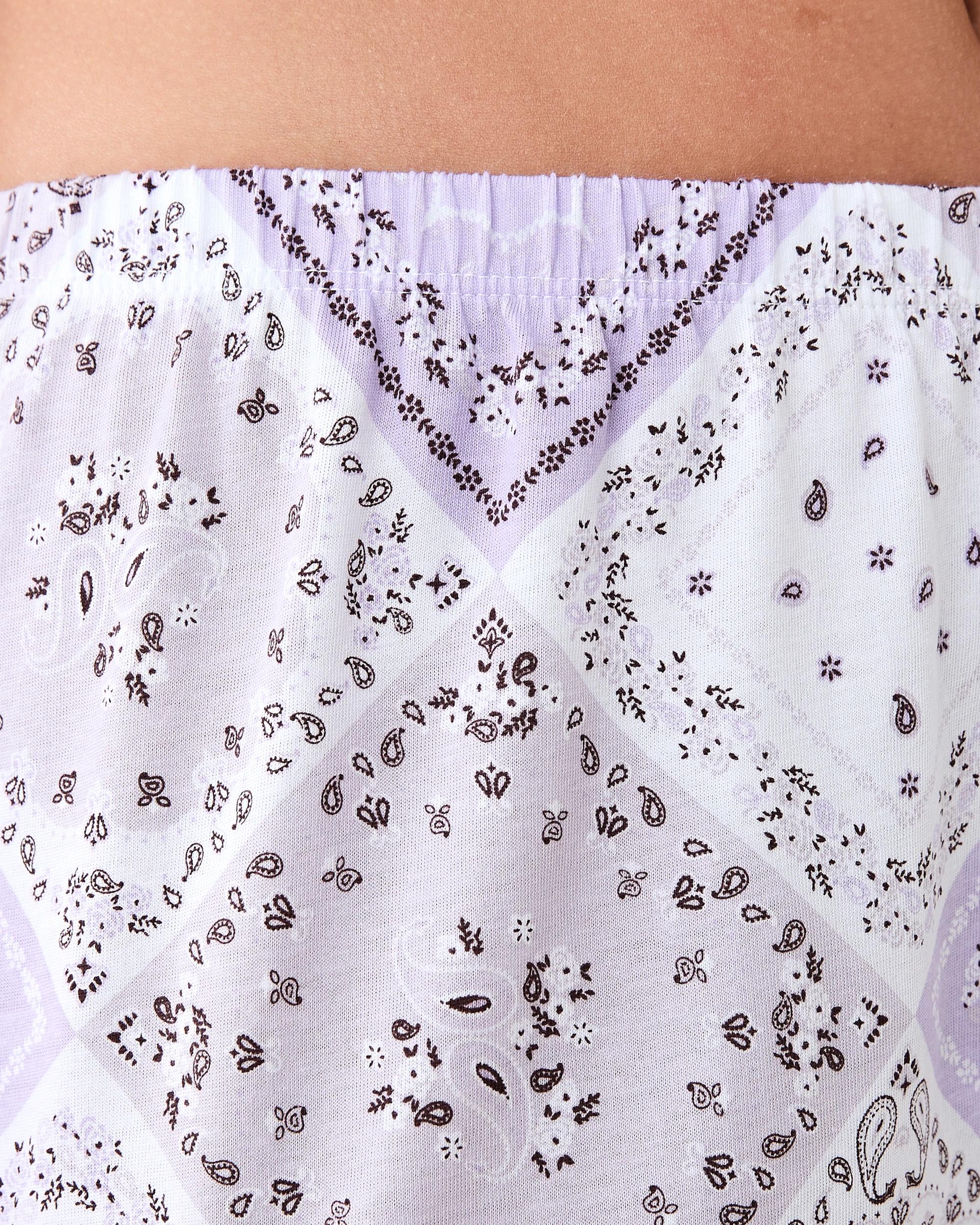 4 Cotton Print Knit Pants Patchwork, 4 of 4