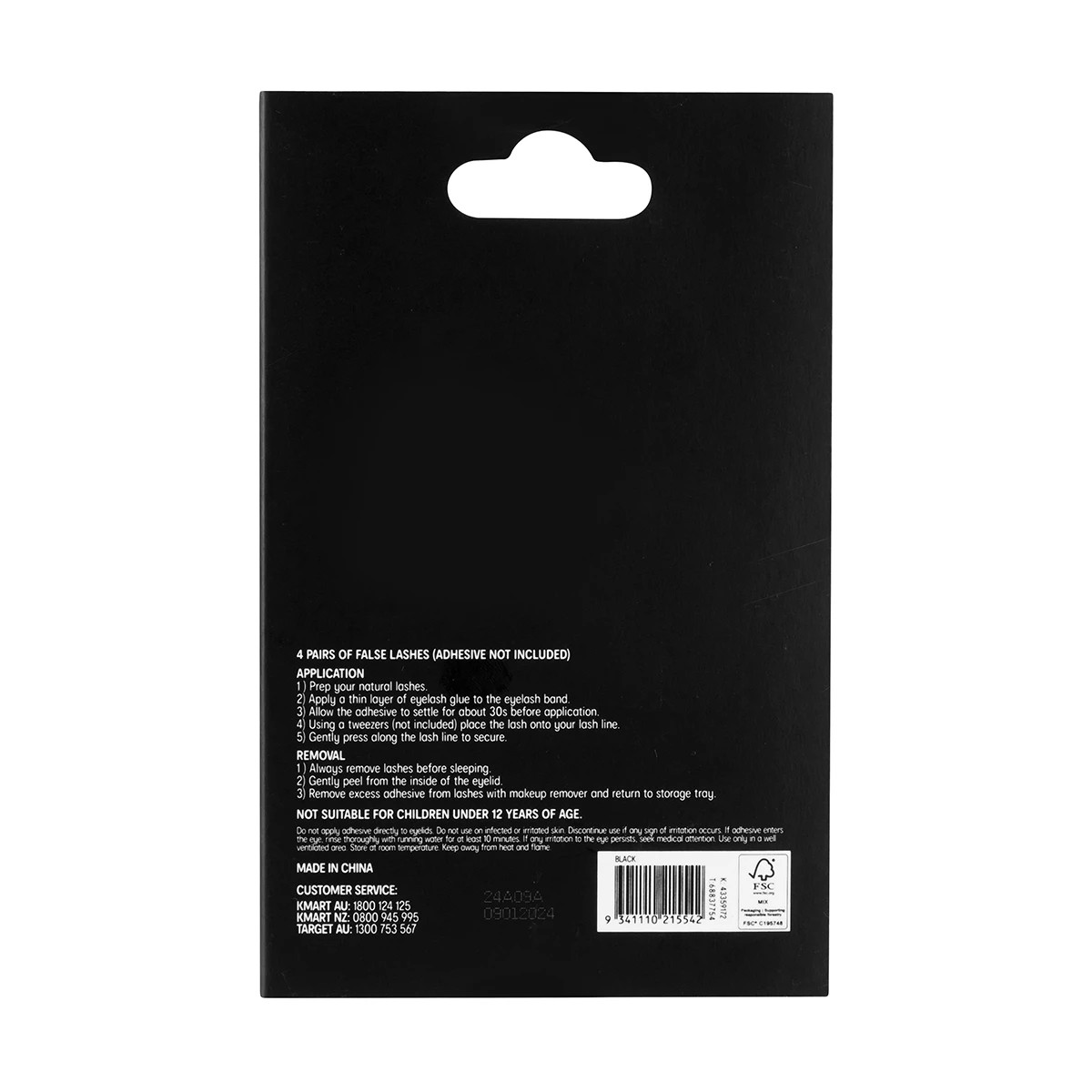 8 OXX Cosmetics 4 Pack Assorted False Lashes - No. 710, 8 of 8