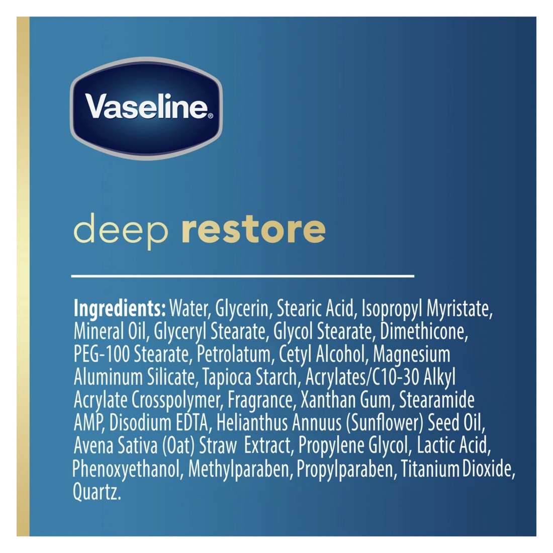5 Vaseline Deep Restore Intensive Care Body Lotion 750ml, 5 of 10