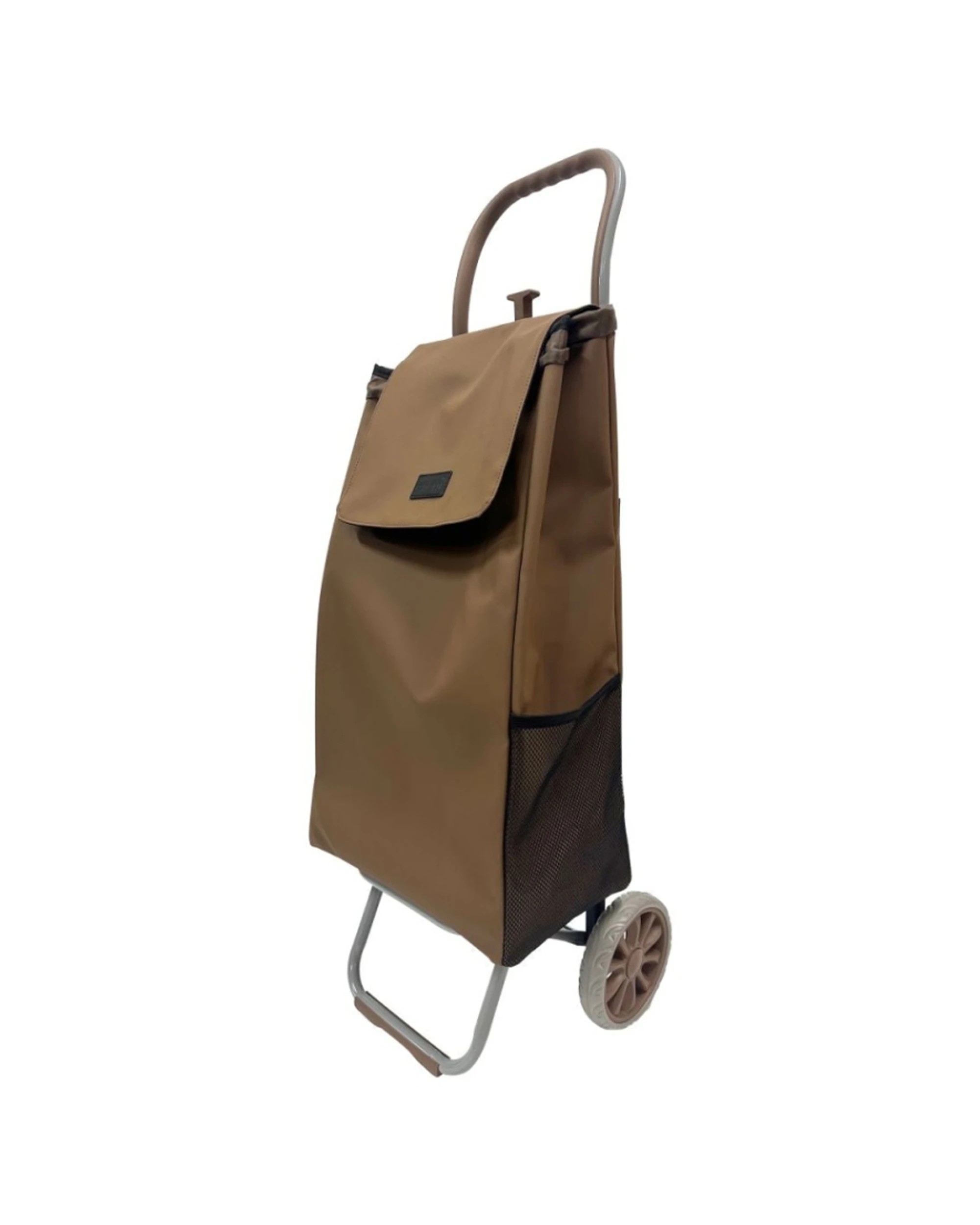1 Sachi Cosmo Weatherproof Shopping Trolley Durable Spacious Design 38L Tan - Beige, 1 of 1