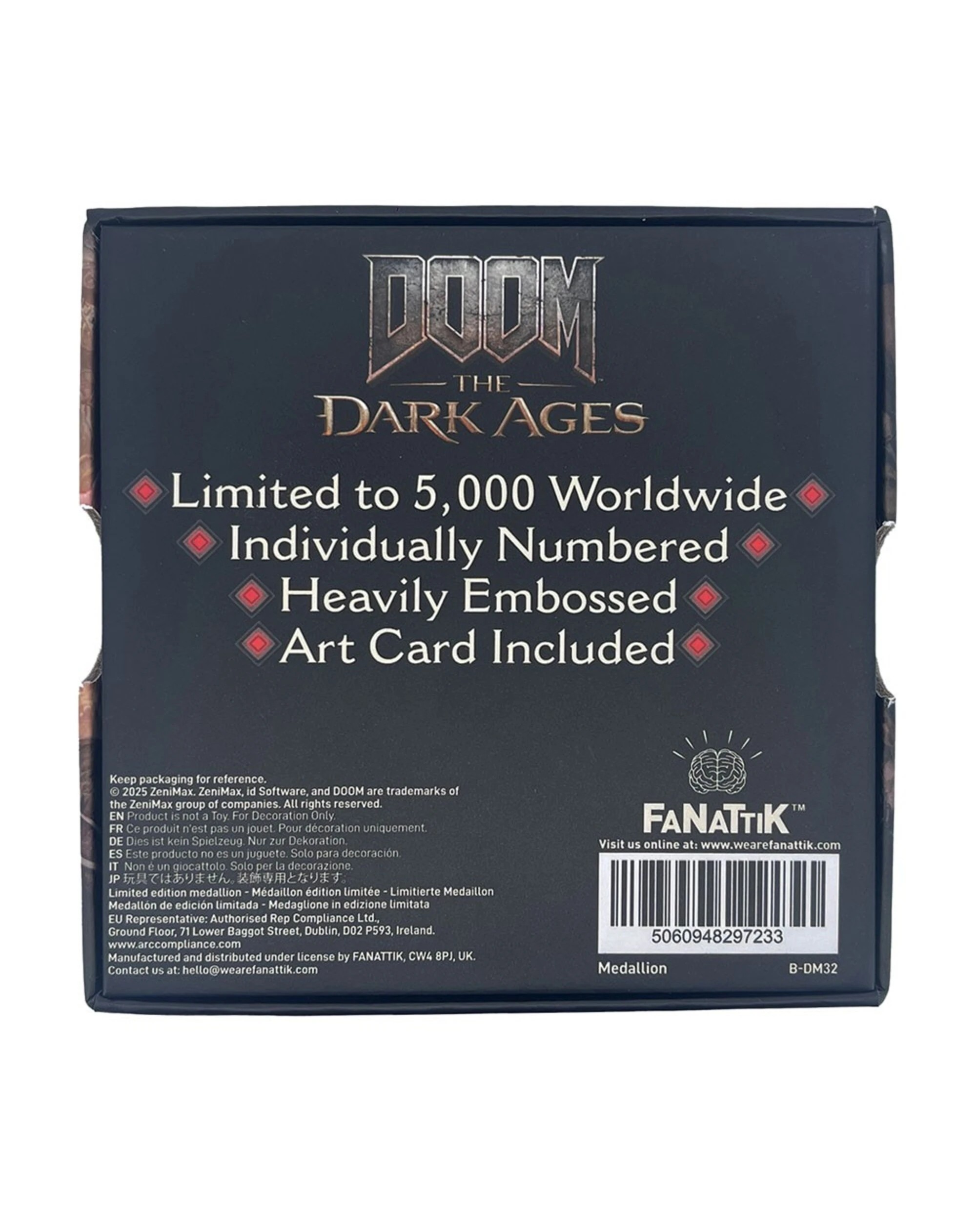 5 Doom: The Dark Ages - Doom Slayer Shield Medallion, 5 of 5