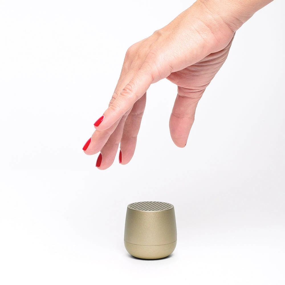 4 Lexon Mino+ Mini Bluetooth Speaker - Gold, 4 of 7
