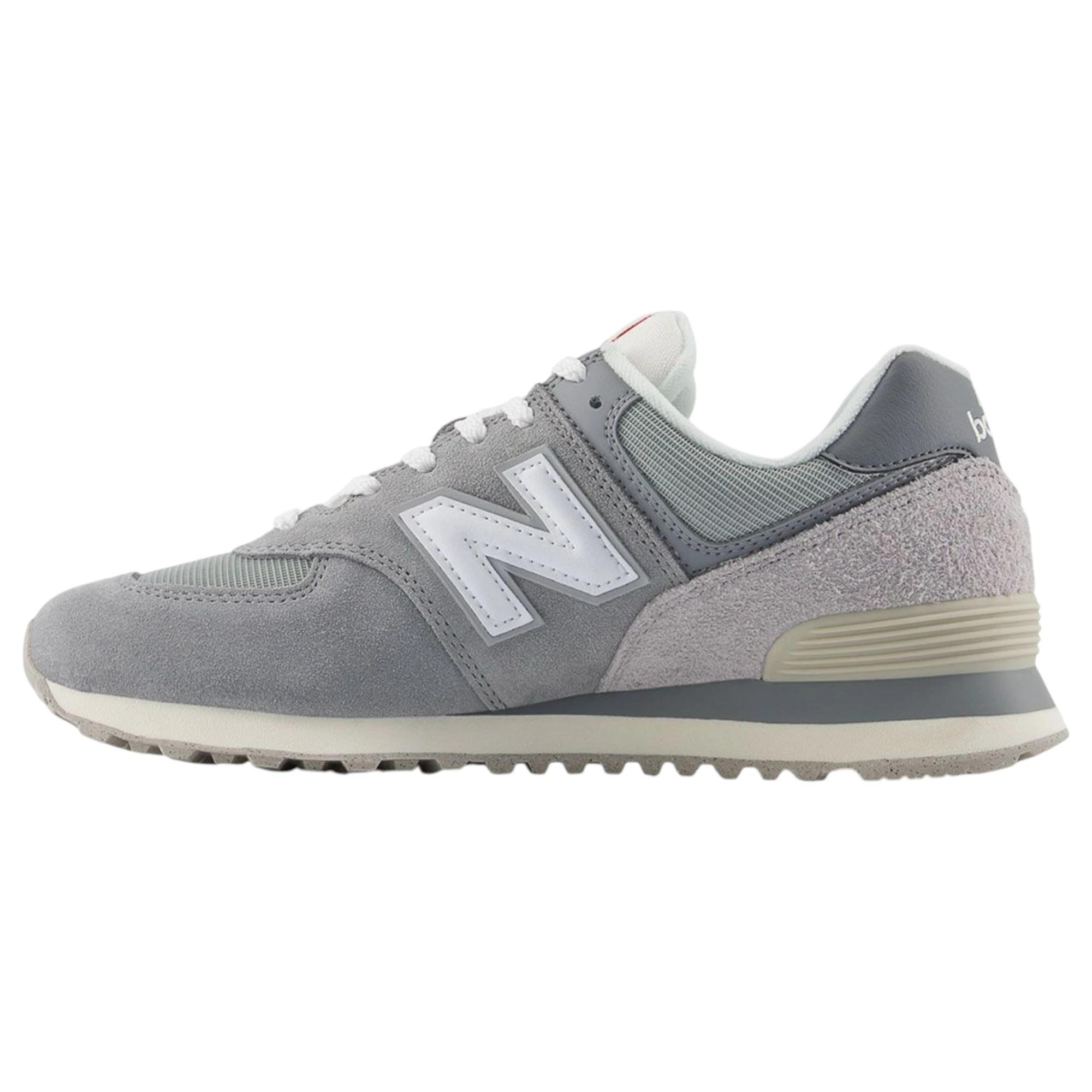 5 New Balance Mens 574 Grey Athletic Shoes GREY, 5 of 7