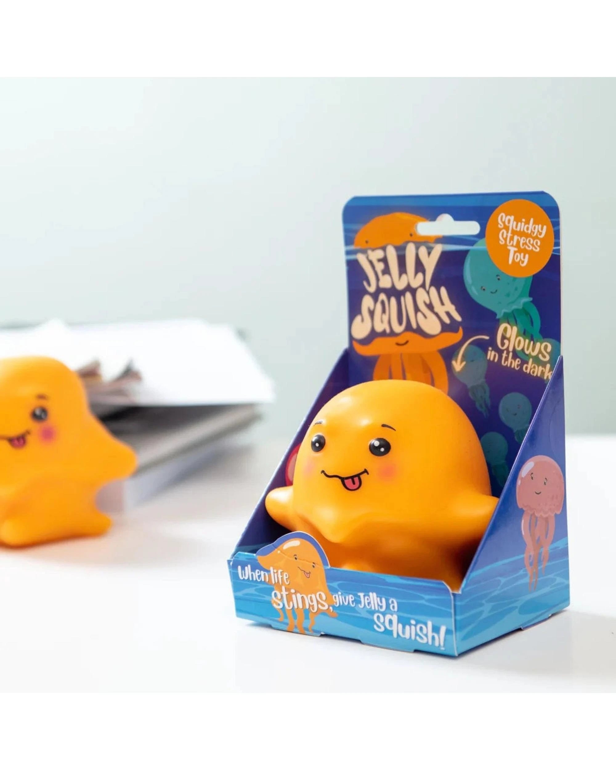 2 Boxer Gifts Jellysquish Stress Toy, 2 of 5