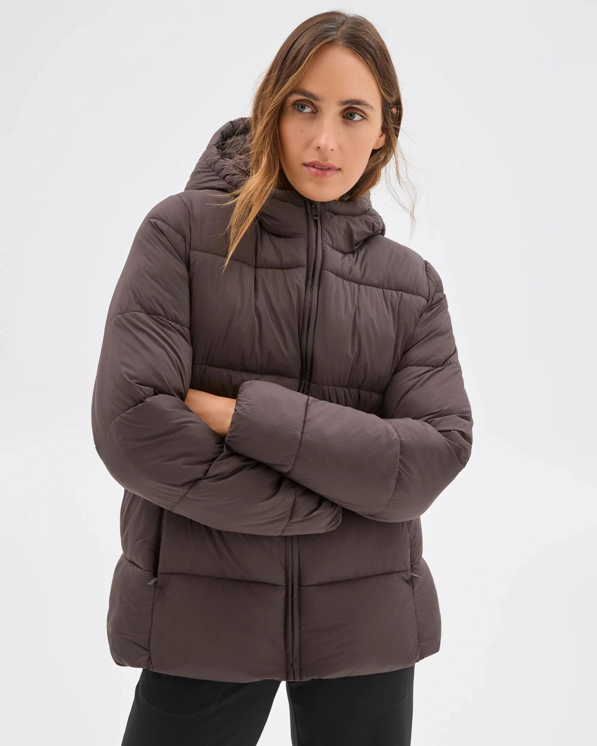 1 Target Active Active Puffer Jacket COCOA, 1 of 5