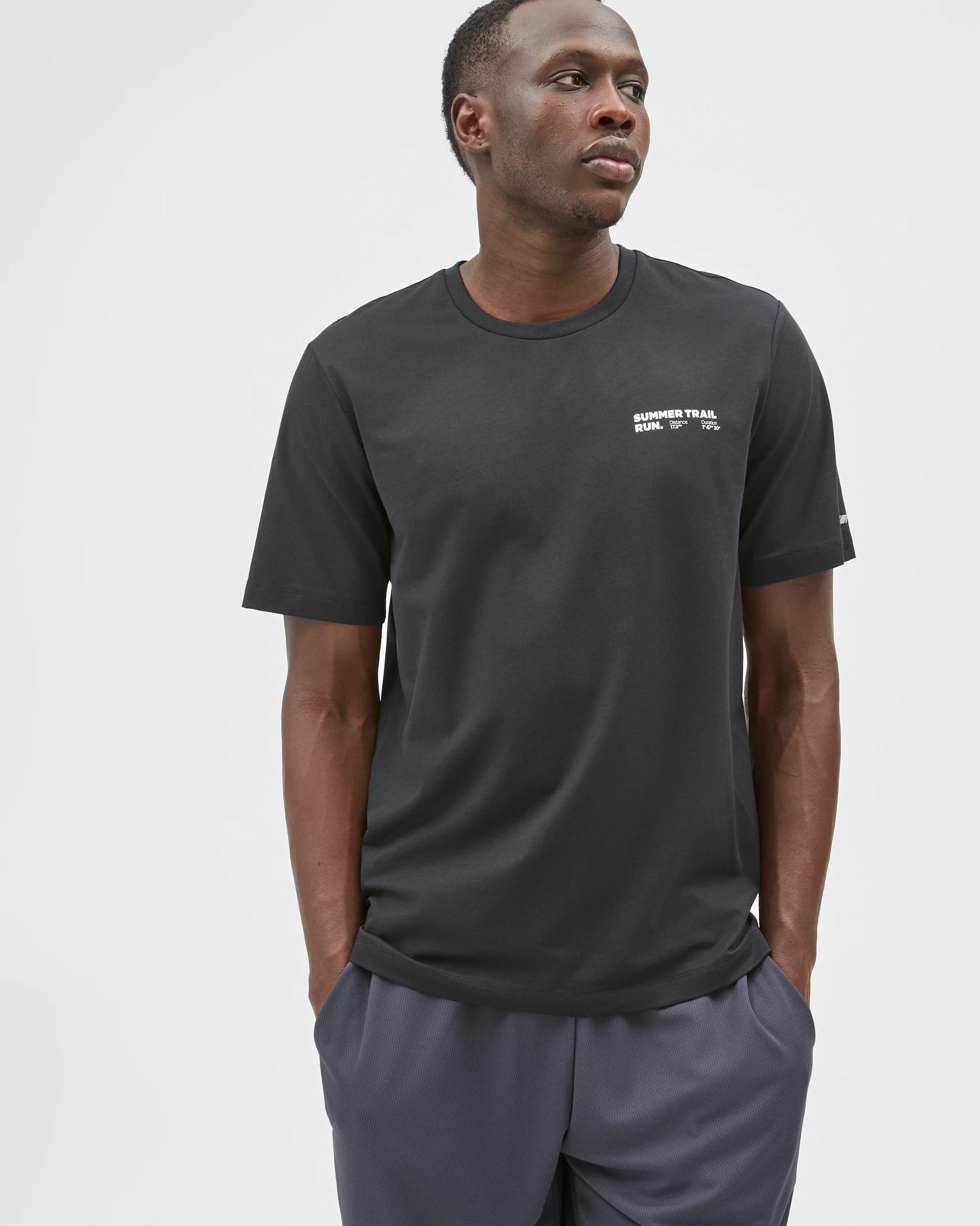 3 Target Active Active Australian Cotton Blend Graphic T-Shirt BLACK SUMMER TRAIL, 3 of 6