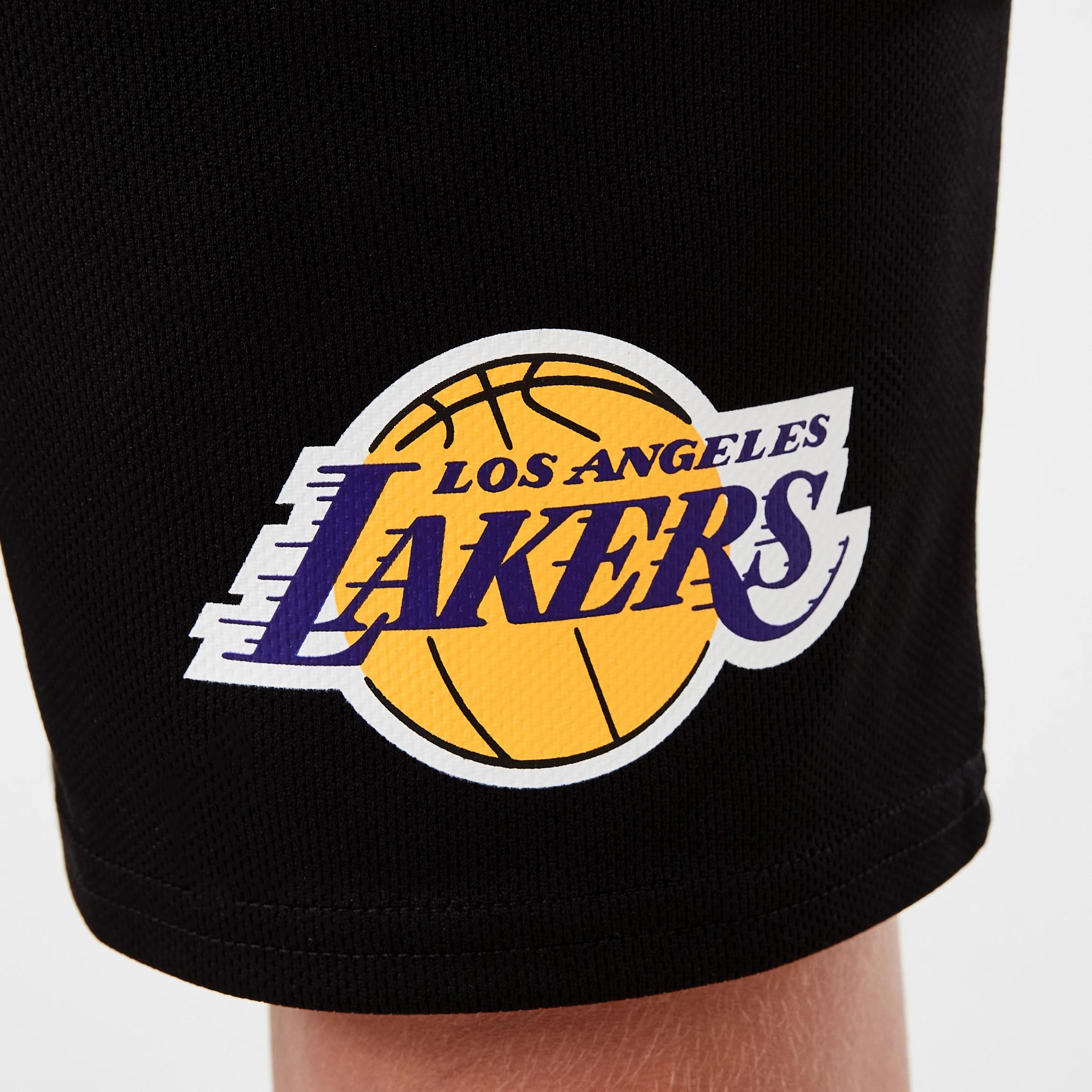 5 Official NBA Kids Mesh Shorts BLACK LAKERS MESH SHORT, 5 of 8