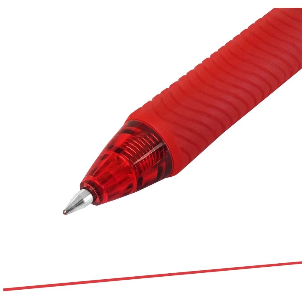 2 Pentel Energel X BL107 Gel Pen 0.7mm Red, 2 of 5