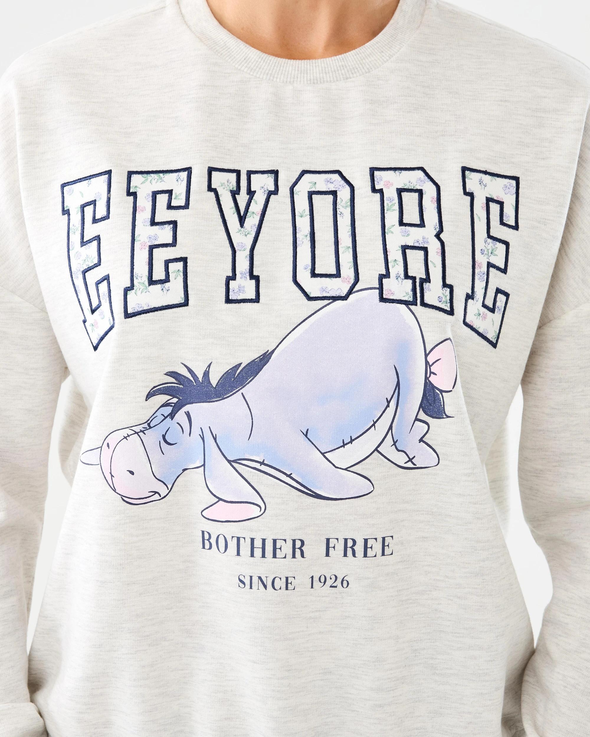 5 Eeyore License Sweatshirt and Flannel Pants Pyjama Set Eeyore Frl, 5 of 8