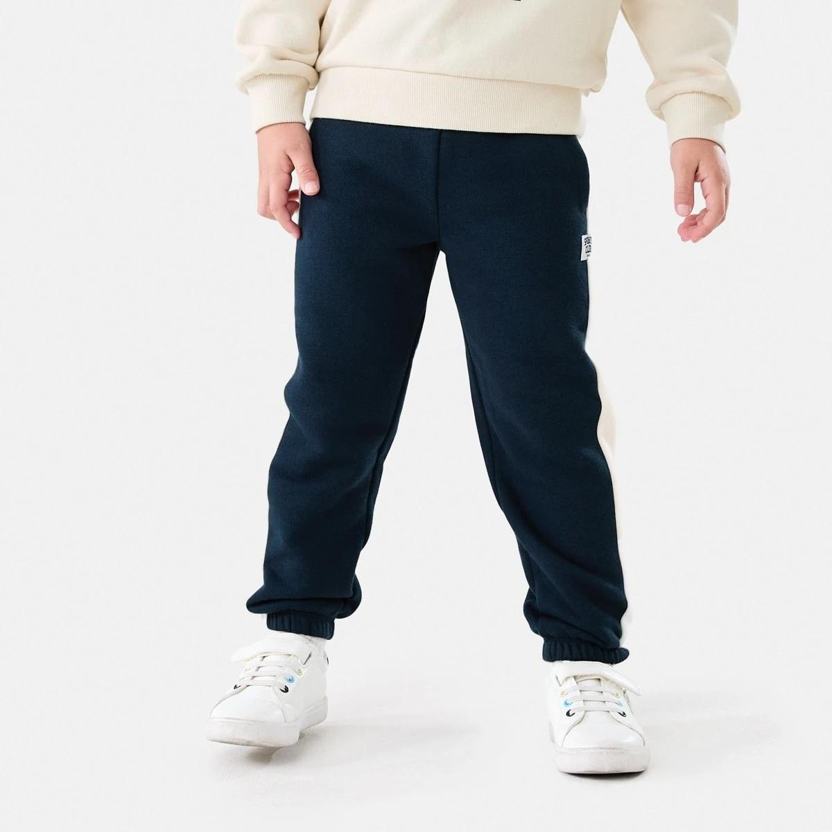 1 Loose Fit Panel Trackpants DRESS BLUE, 1 of 7