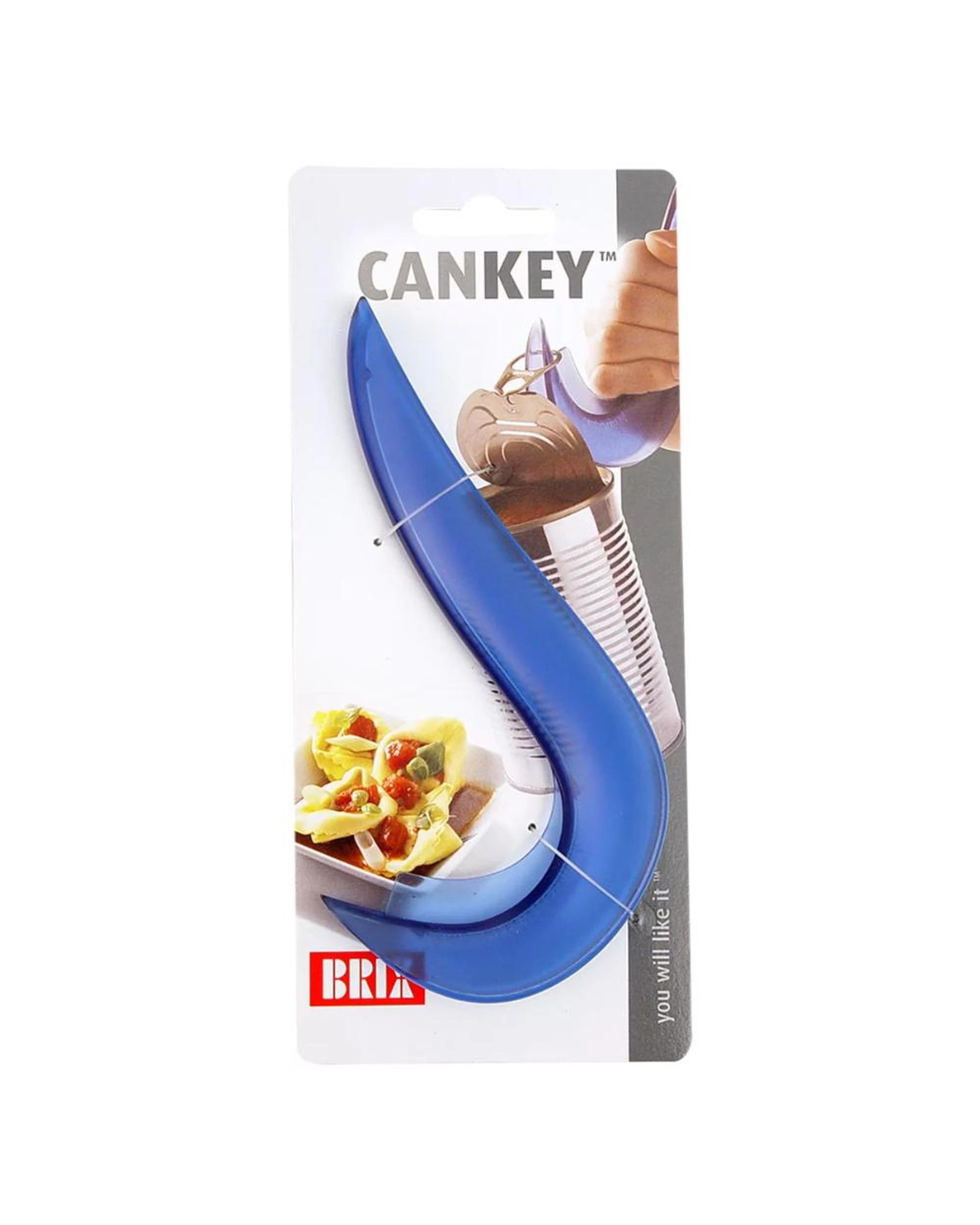 1 Brix Cankey Pull Ring Can Opener  Frost Blue, 1 of 3