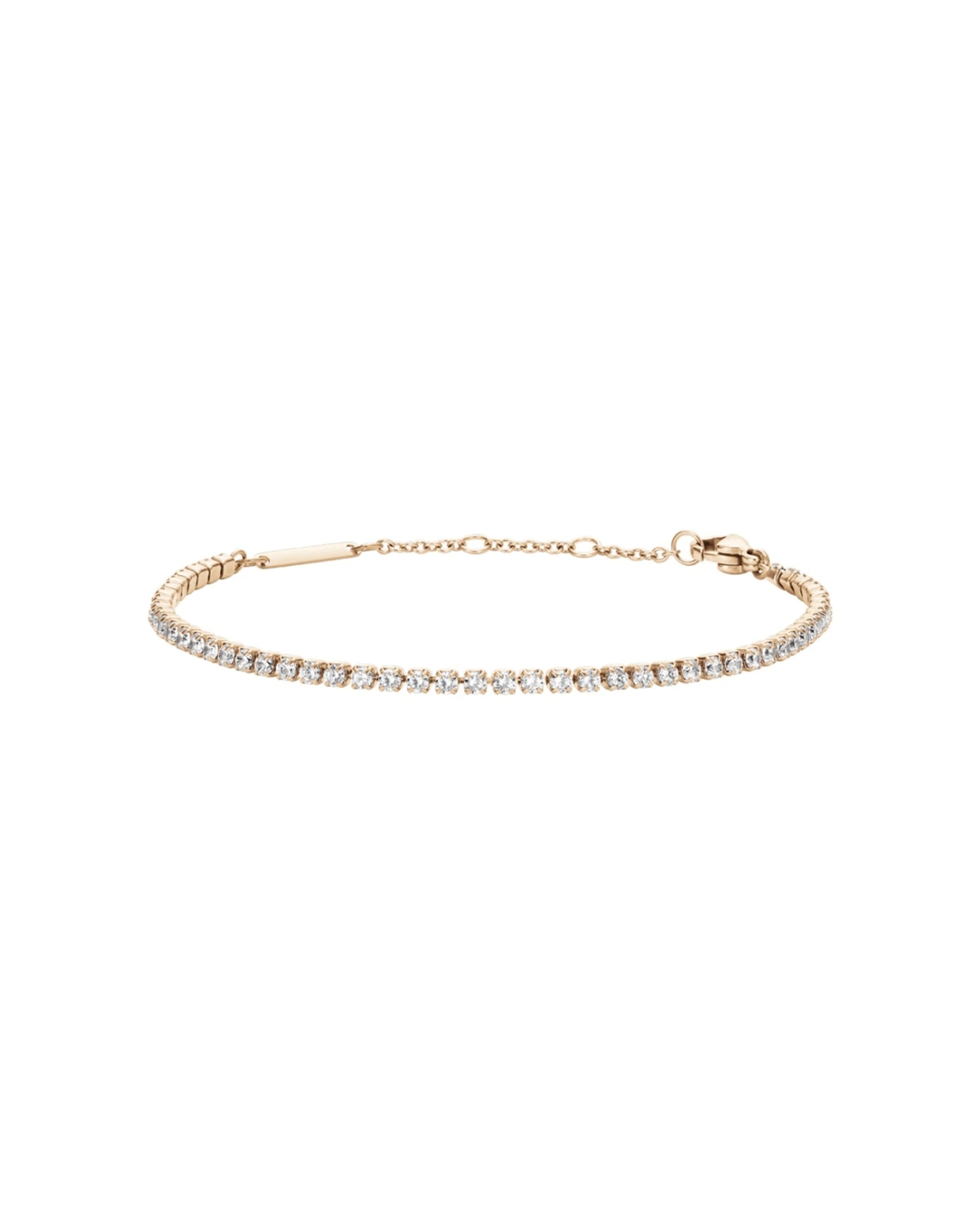 1 Daniel Wellington Classic Tennis Bracelet Rose Gold Stainless Steel Accessory - Gold, 1 of 1
