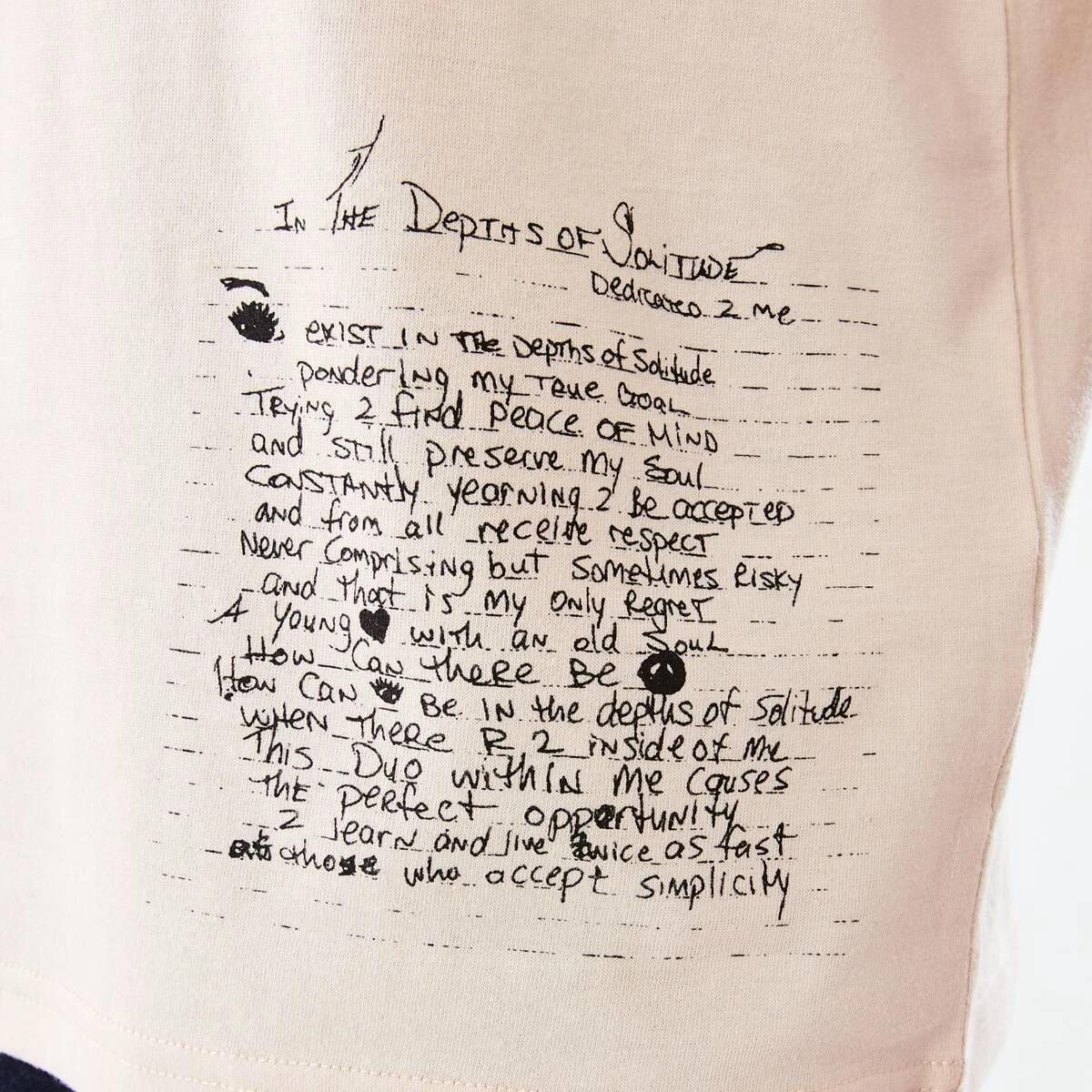 7 Tupac Oversized License T-shirt Bge Ntrl, 7 of 7