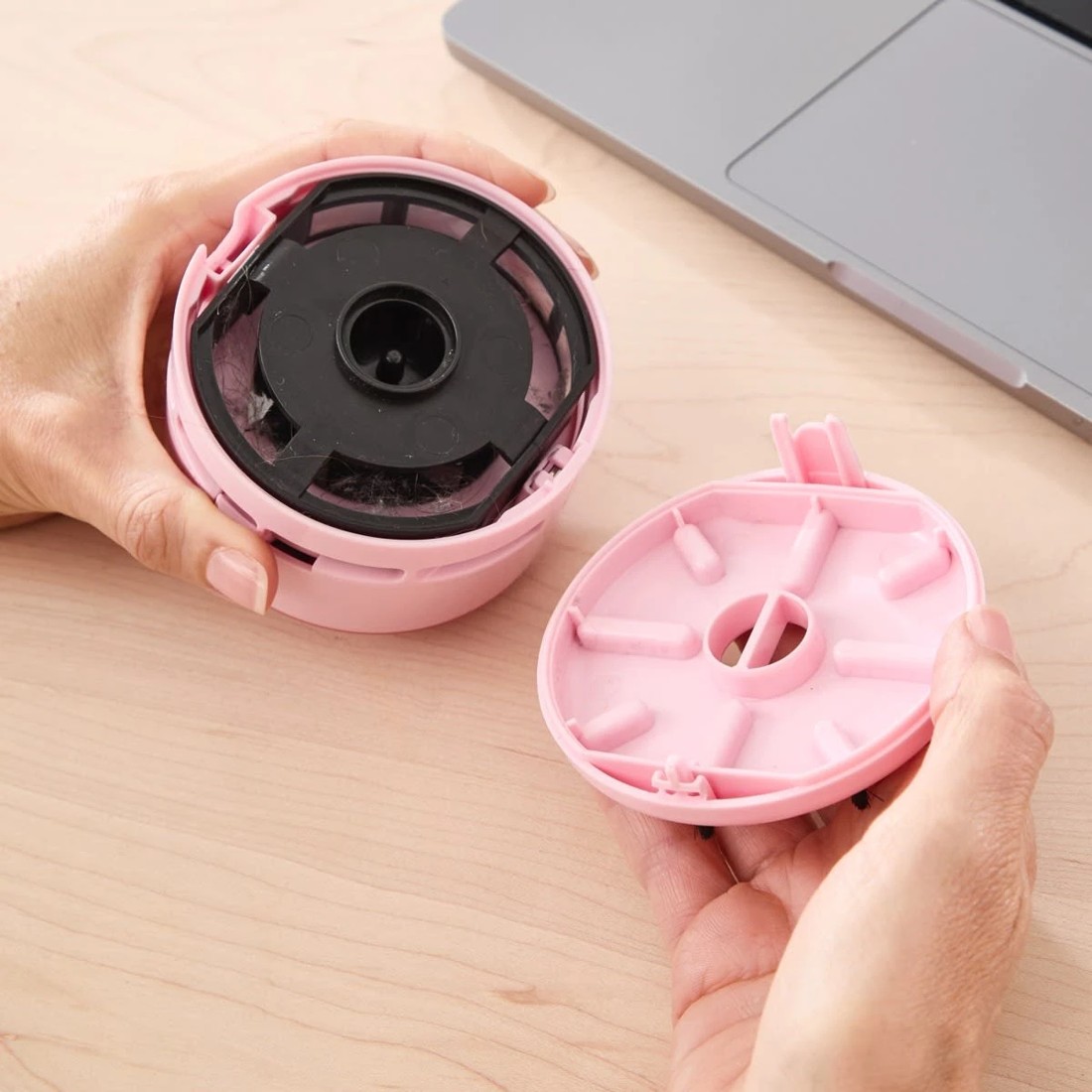 4 Mini Vacuum Cleaner - Pink, 4 of 7