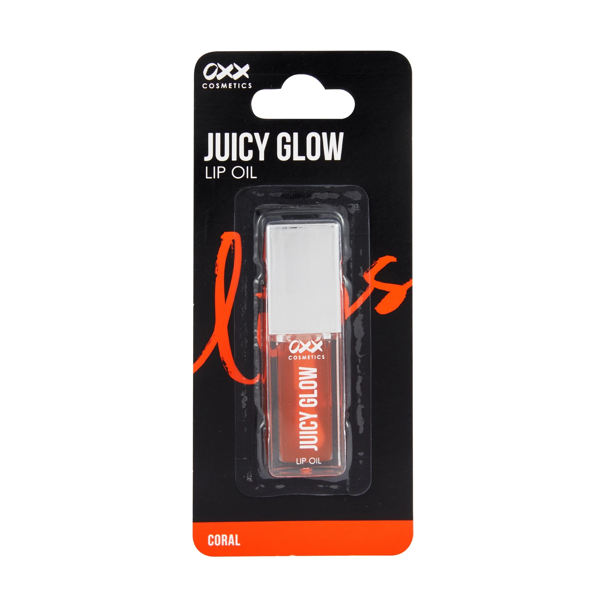 1 OXX Cosmetics Juicy Glow Lip Oil - Coral, 1 of 5