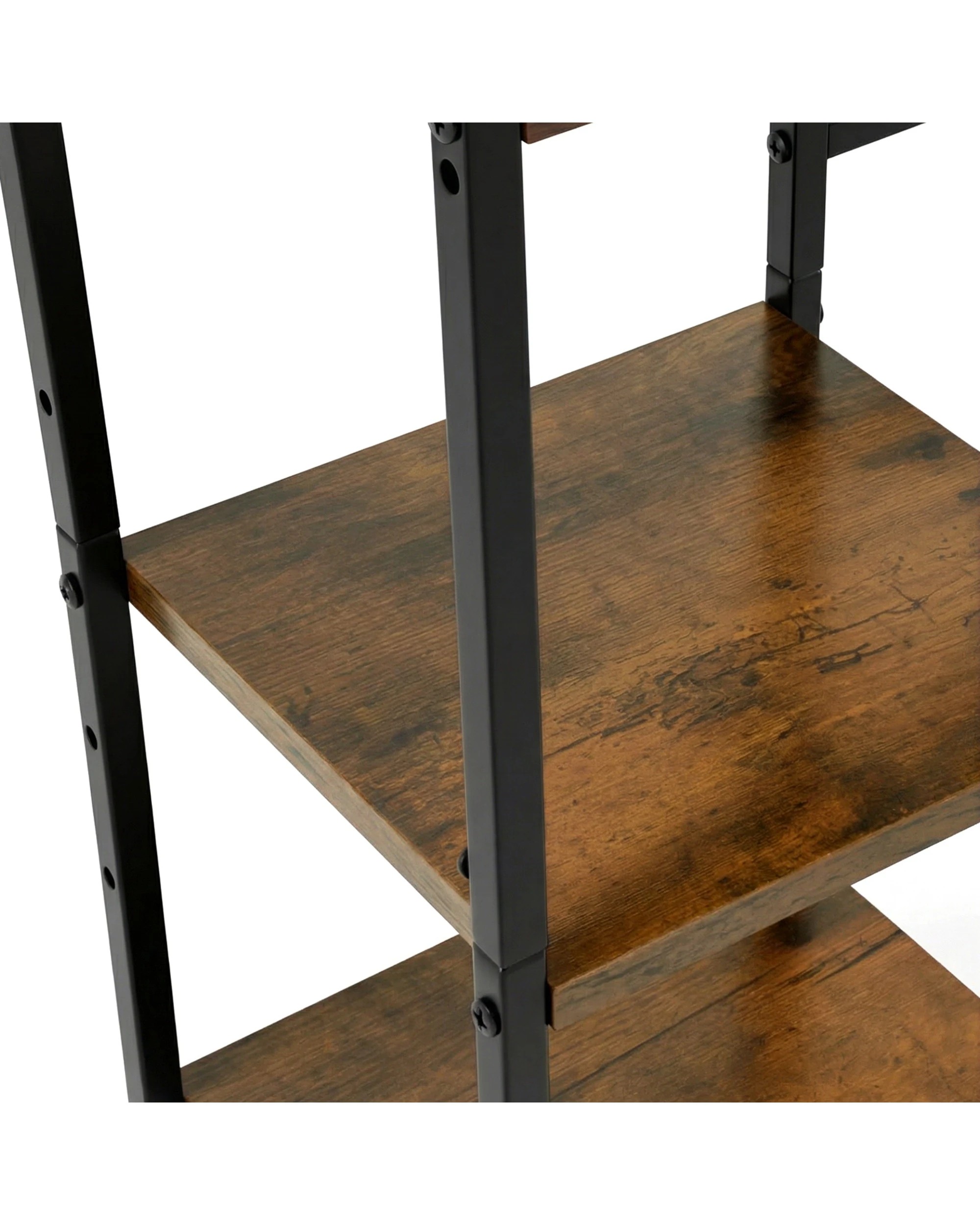 10 Advwin Desktop Bookshelf Wood Display Rack w/3 Shelves, 10 of 10