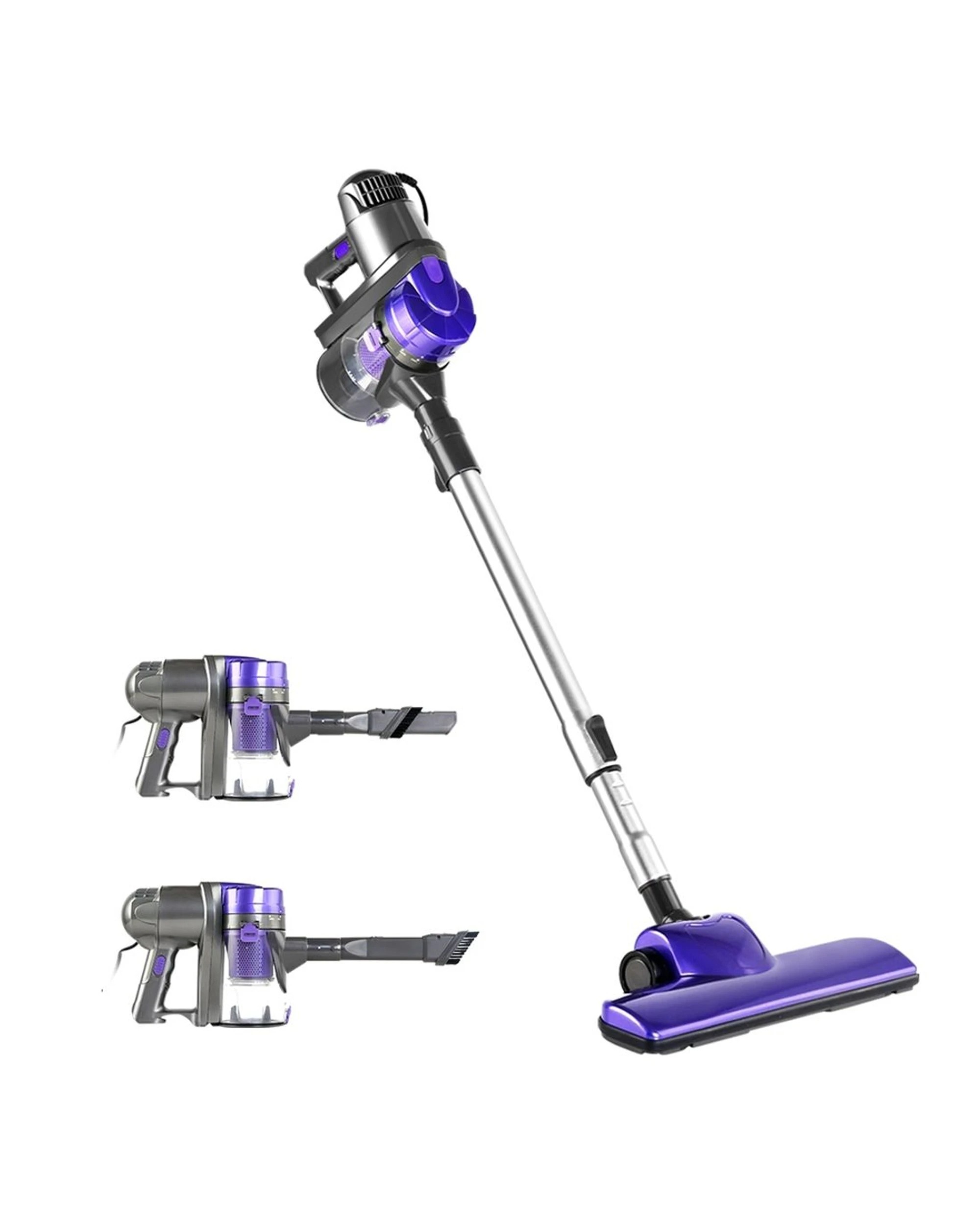 1 Devanti Stick Vacuum Cleaner Handheld Corded 450W - Purple, 1 of 8
