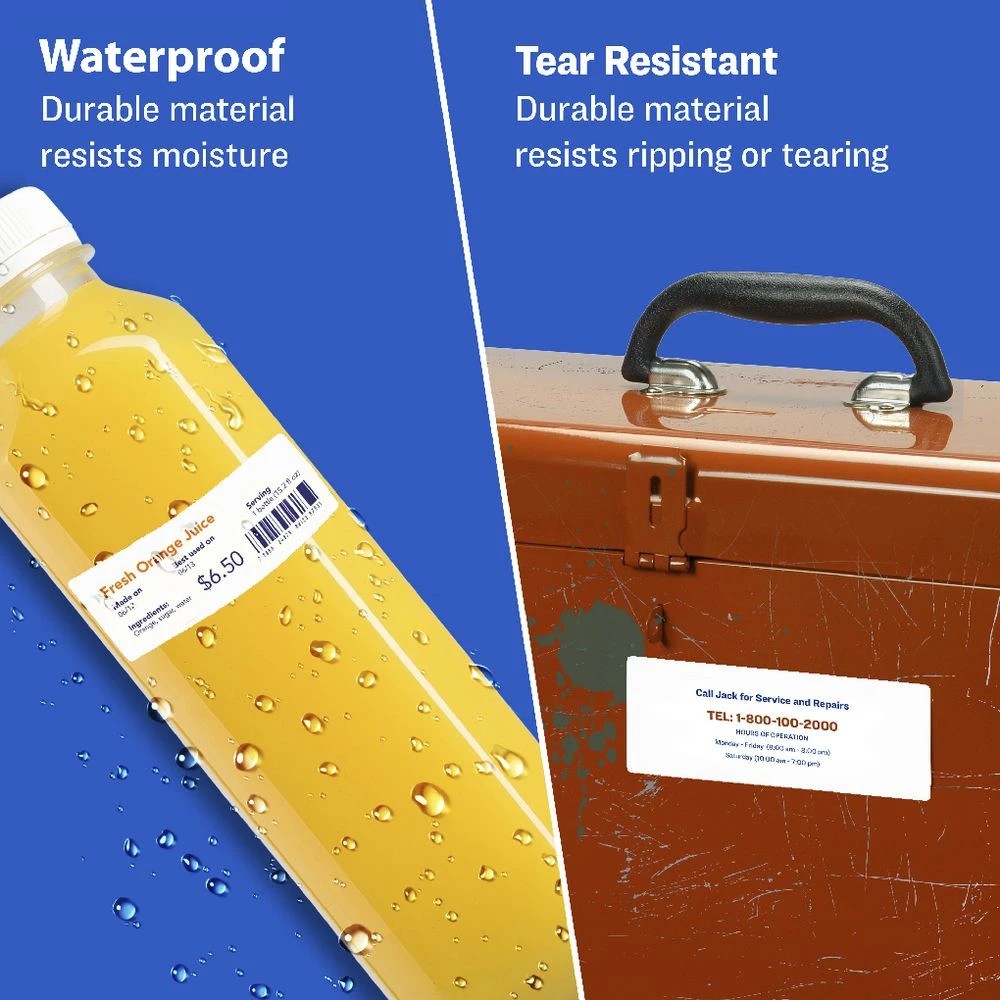 5 Avery 65UP Laser Waterproof Labels 5 Pack, 5 of 6