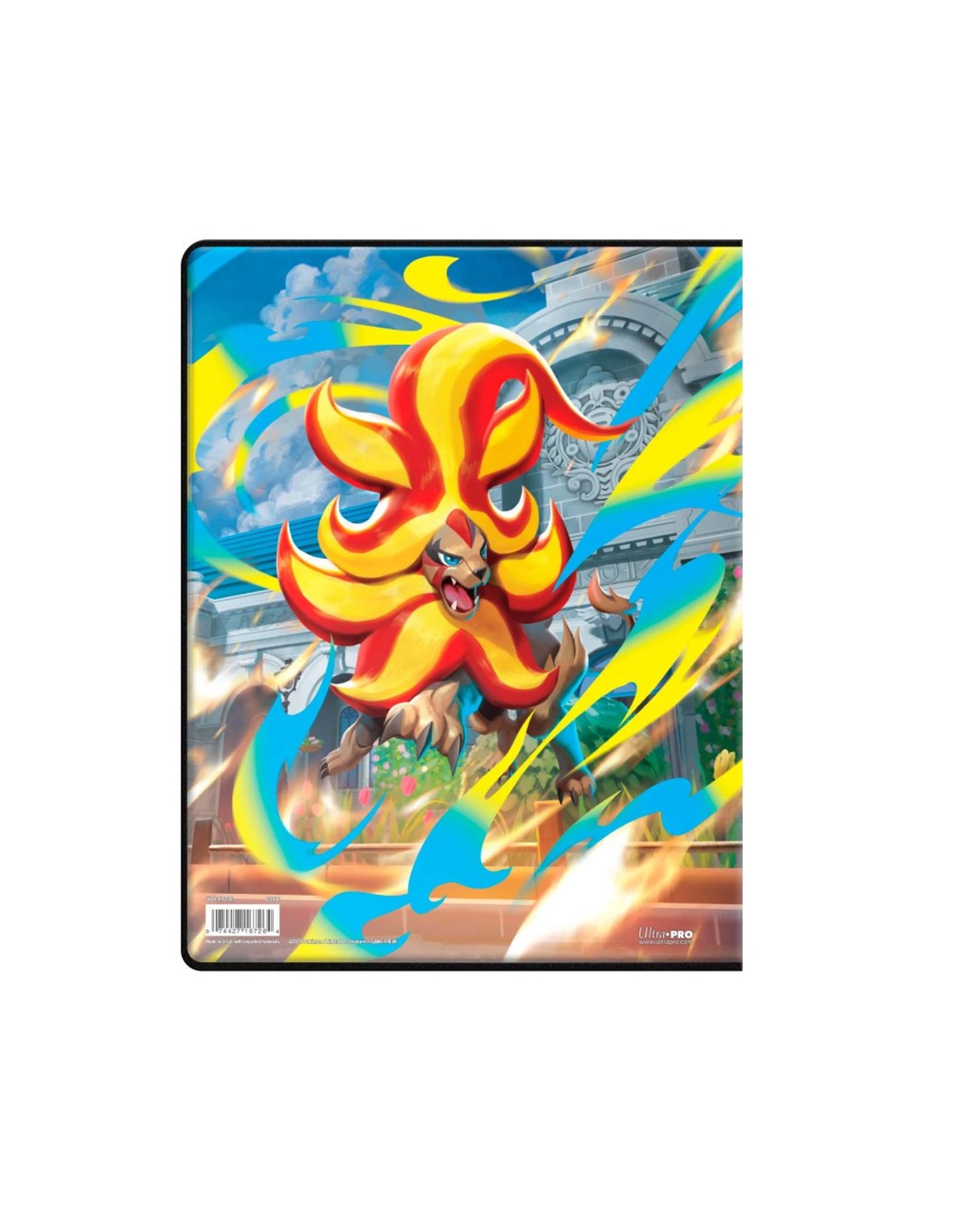 4 Ultra Pro Pokemon TCG Mega Evolution Chaos Rising 9 Pocket Portfolio, 4 of 5